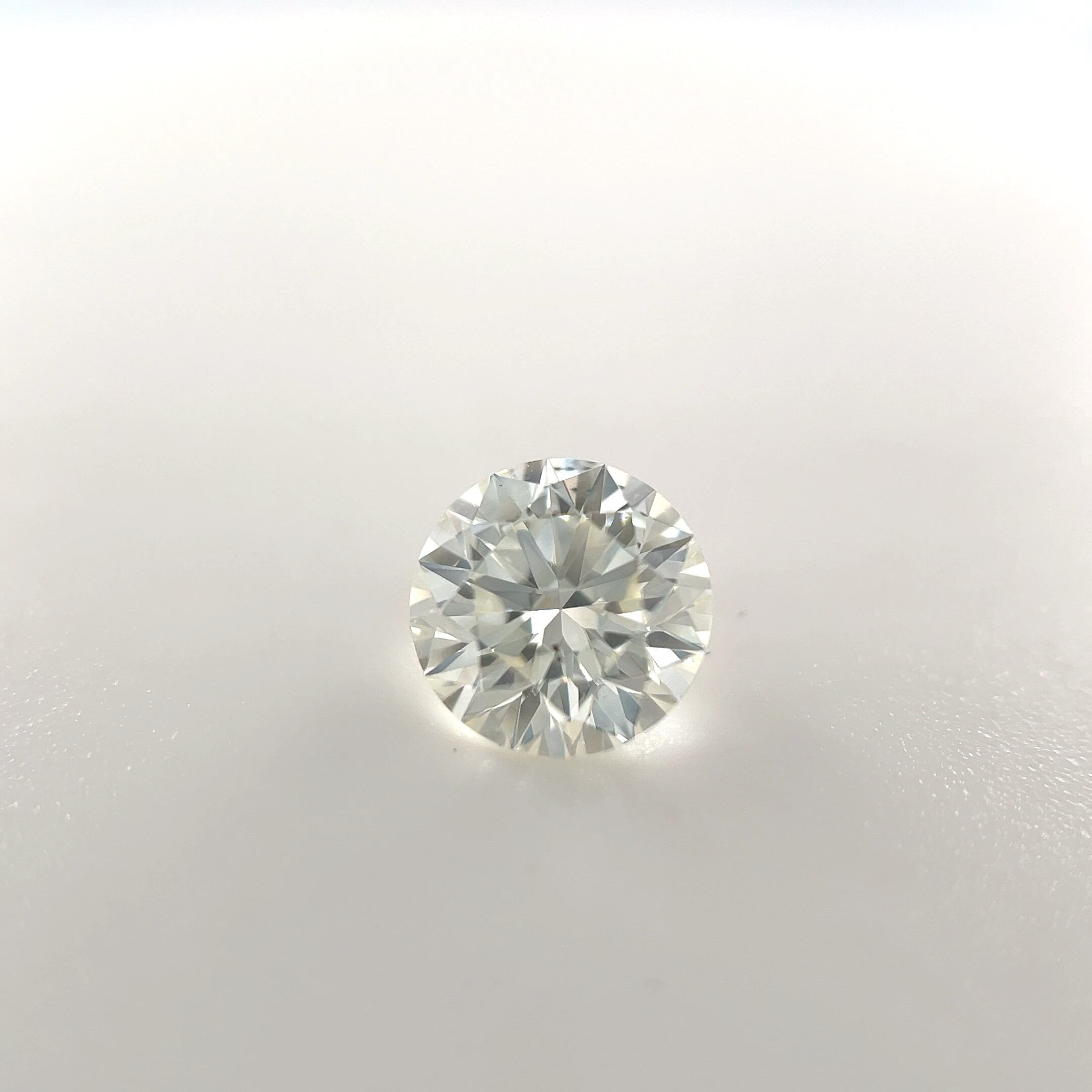 PAGE Estate Diamond Springer's Legacy 0.73ct Round Brilliant Cut J/SI1