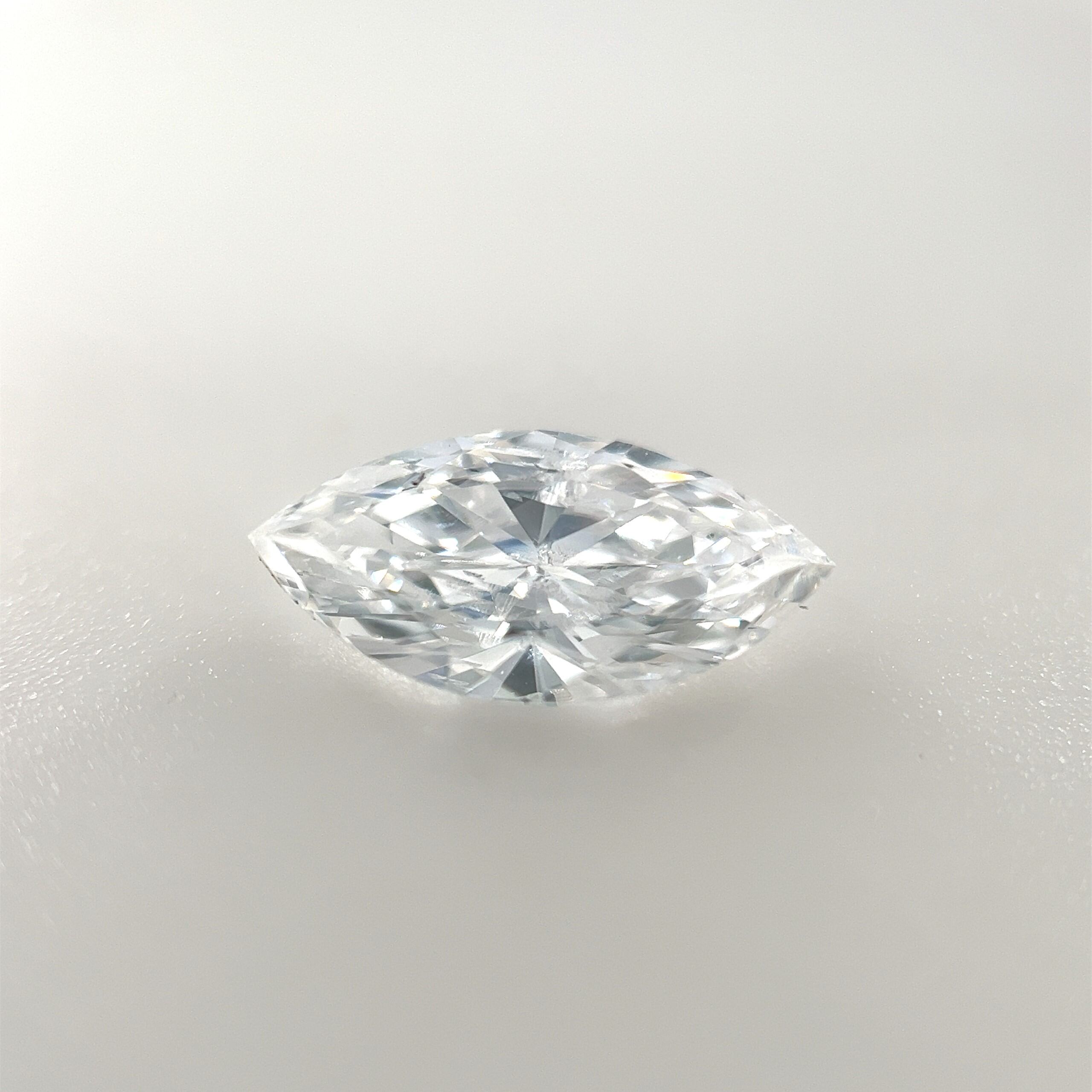 PAGE Estate Diamond Springer's Legacy 1.00ct Marquise Cut G/VS1