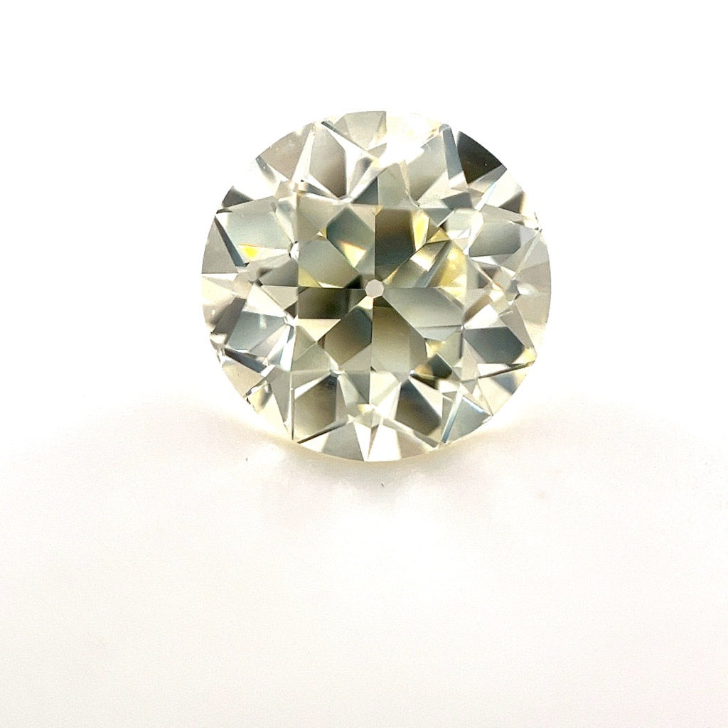 PAGE Estate Diamond Springer's LEGACY™  3.22ct Old European Cut Q-R/VS2