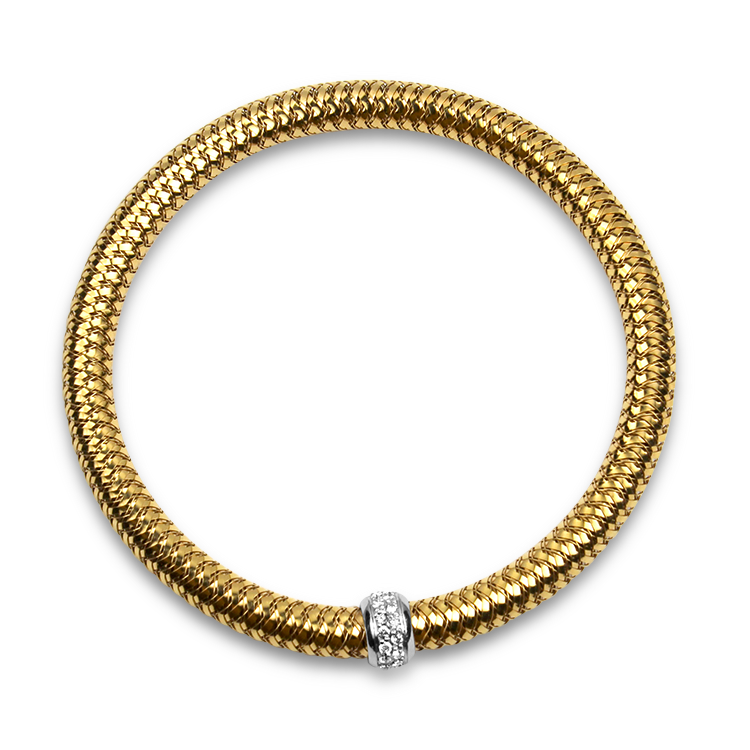ALOR Blueberry Cable Channel Bar Bracelet with 18kt Rose Gold & Diamonds –  Luxury Designer & Fine Jewelry - ALOR
