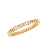 Roberto Coin Bracelet Roberto Coin 18k Yellow Gold Obelisco Collection Flexible Slip-On Bangle Bracelet