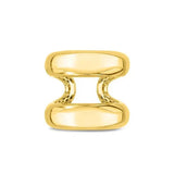 Roberto Coin Ring Roberto Coin 18k Yellow Gold Oro Classic Double Row Ring 6.5