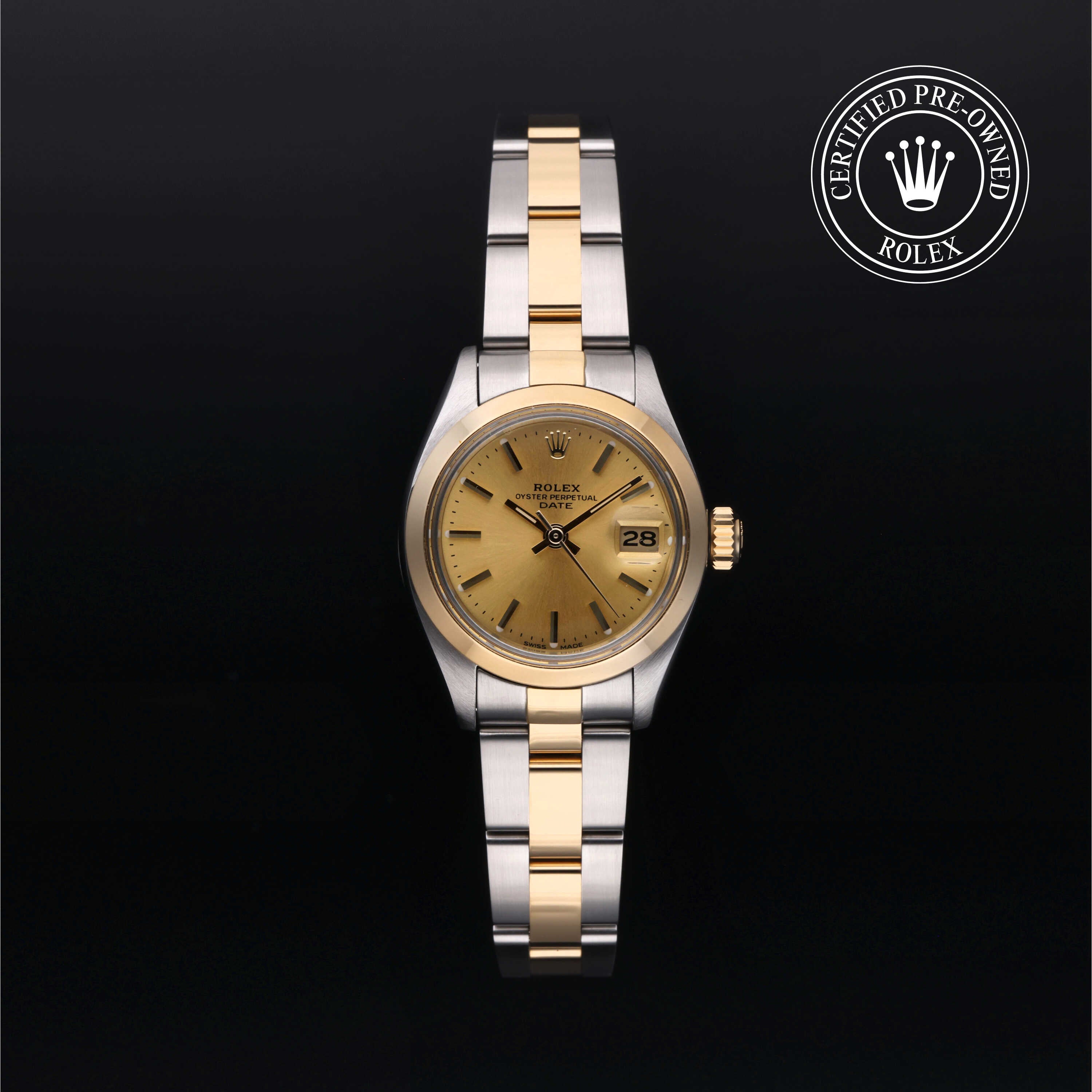 Rolex Certified Pre-Owned Watch Oyster Perpetual Date