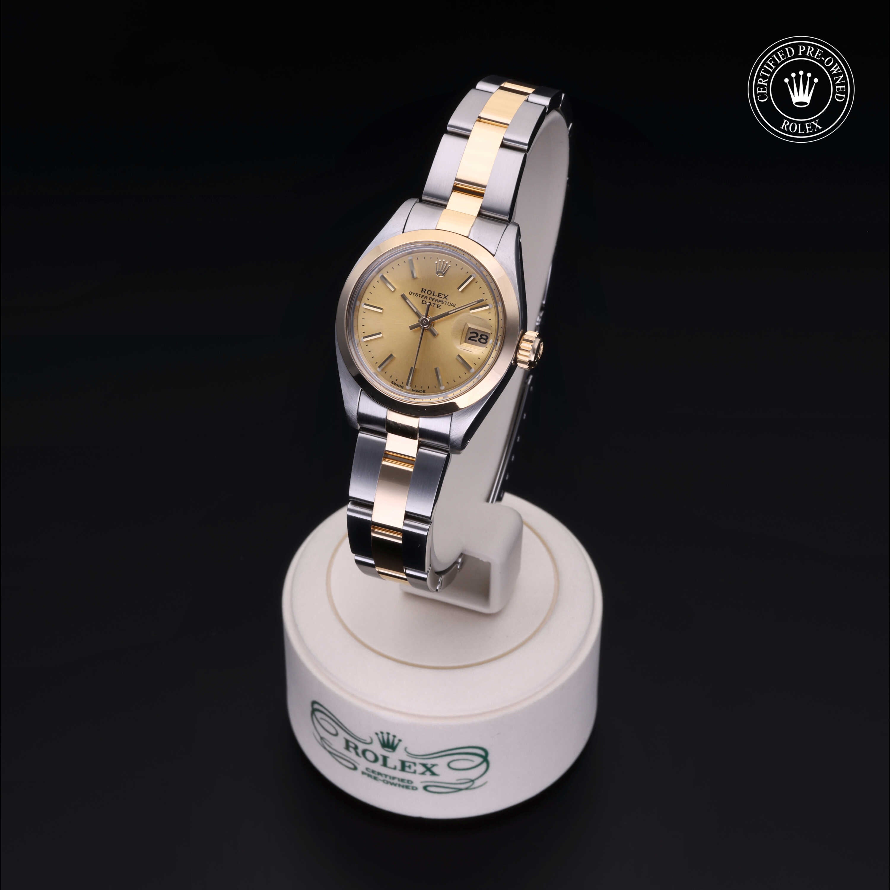 Rolex Certified Pre-Owned Watch Oyster Perpetual Date