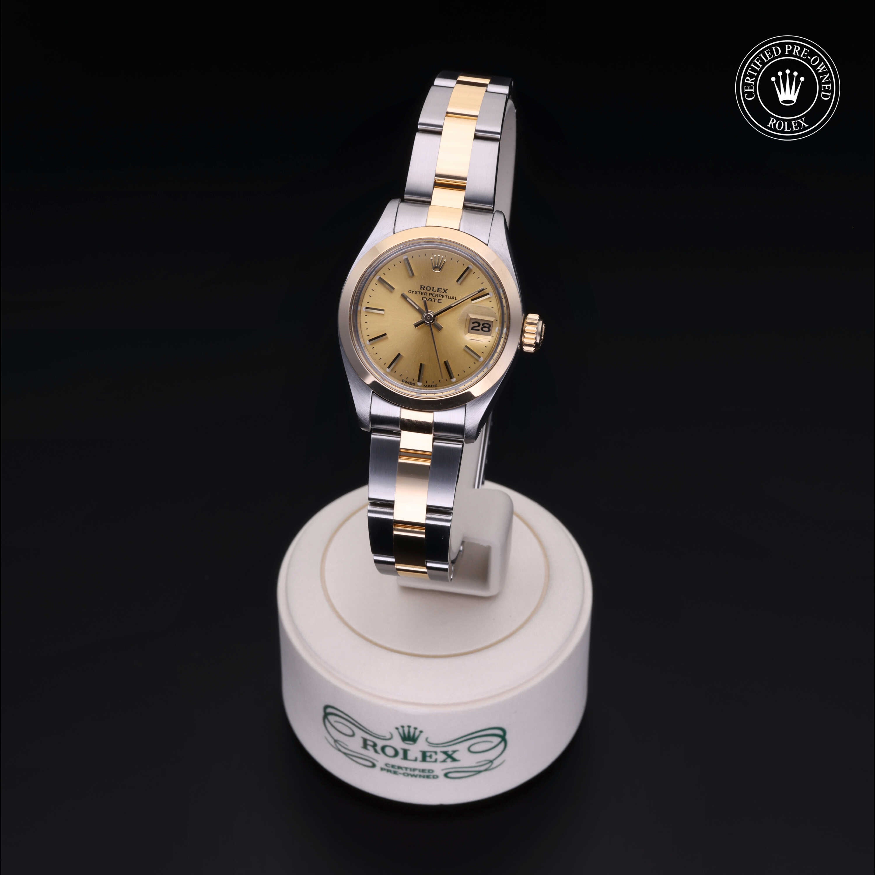 Rolex Certified Pre-Owned Watch Oyster Perpetual Date