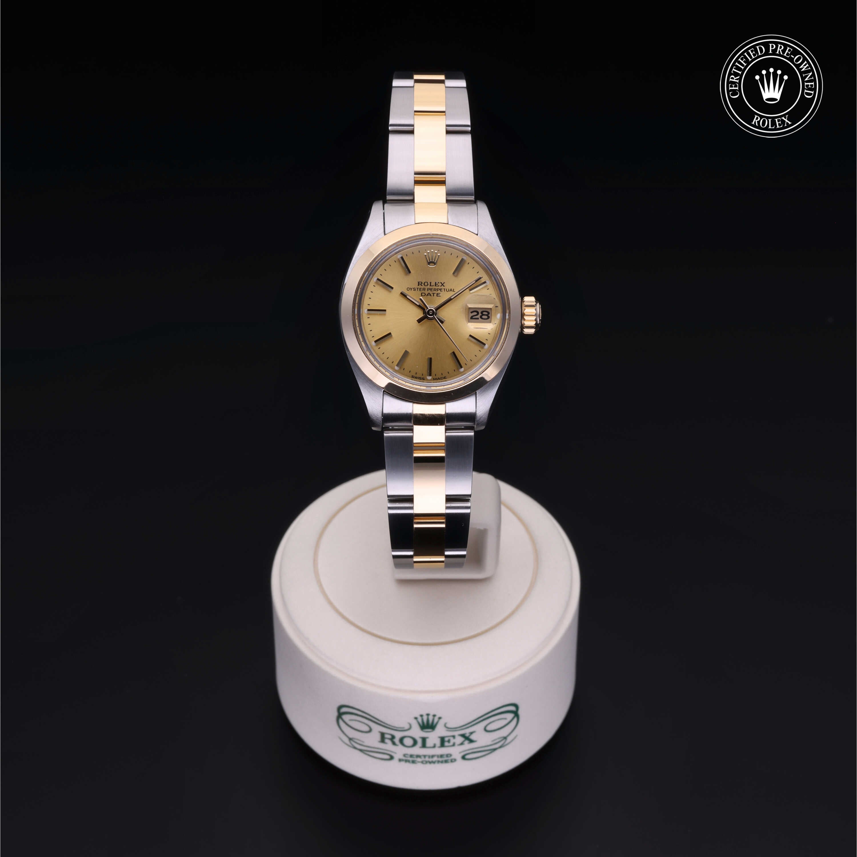 Rolex Certified Pre-Owned Watch Oyster Perpetual Date