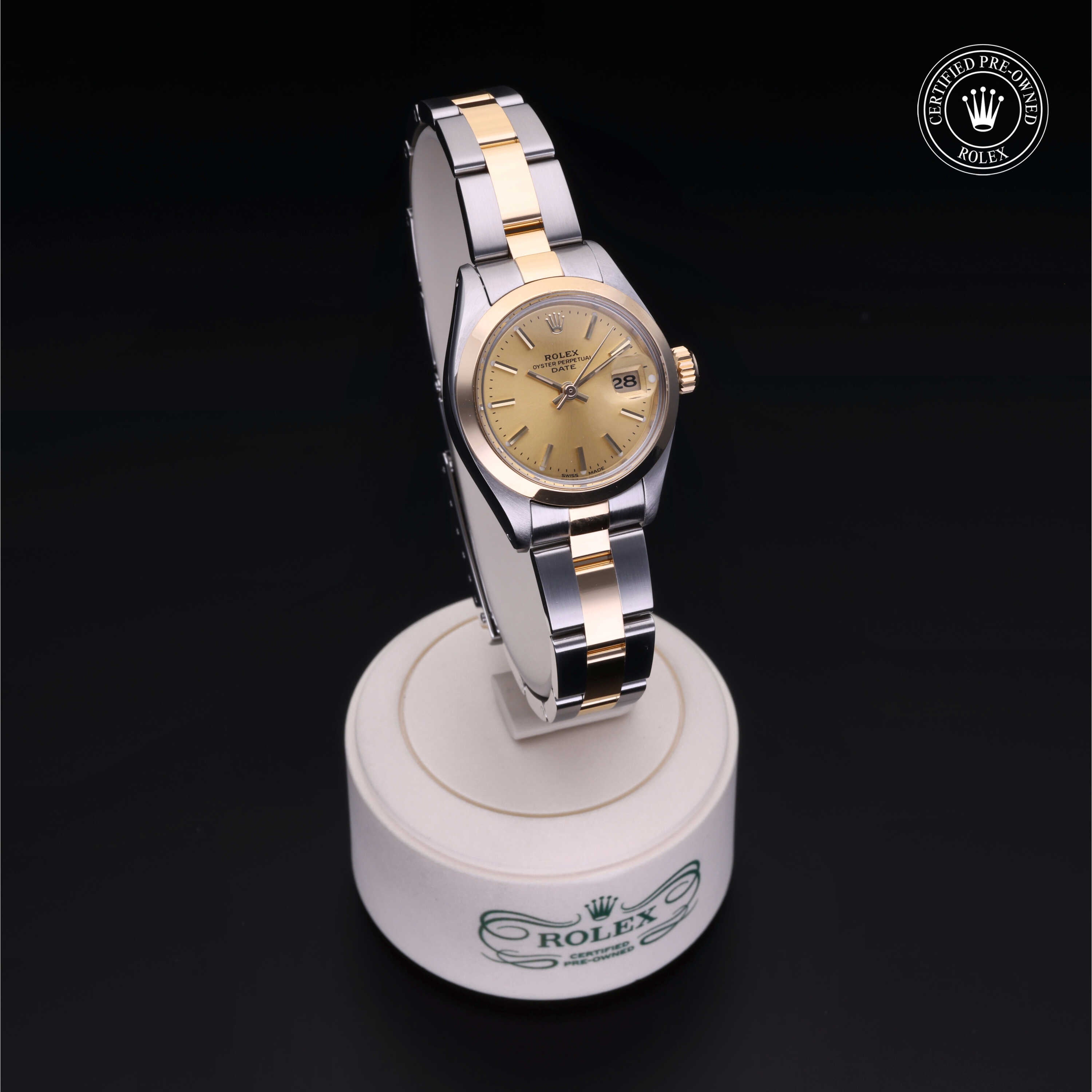 Rolex Certified Pre-Owned Watch Oyster Perpetual Date