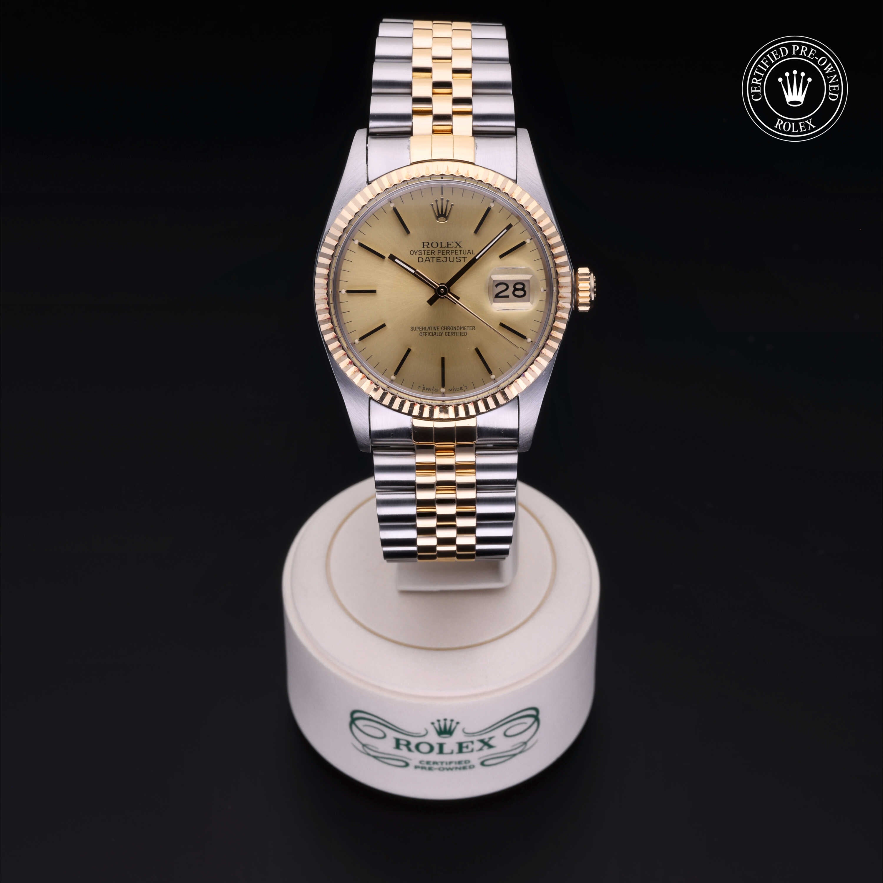 Rolex Certified Pre-Owned Watch Oyster Perpetual Datejust 36