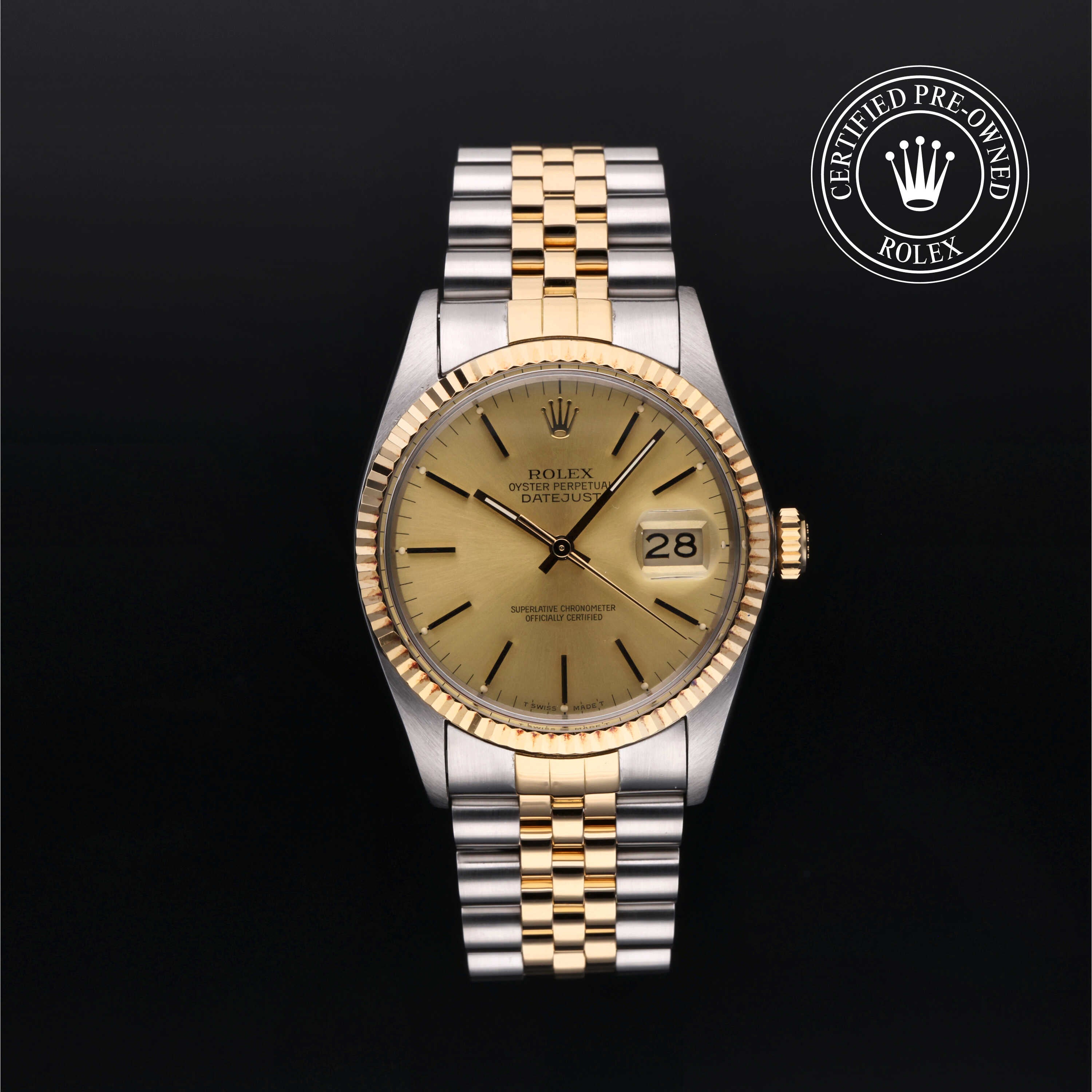 Rolex Certified Pre-Owned Watch Oyster Perpetual Datejust 36