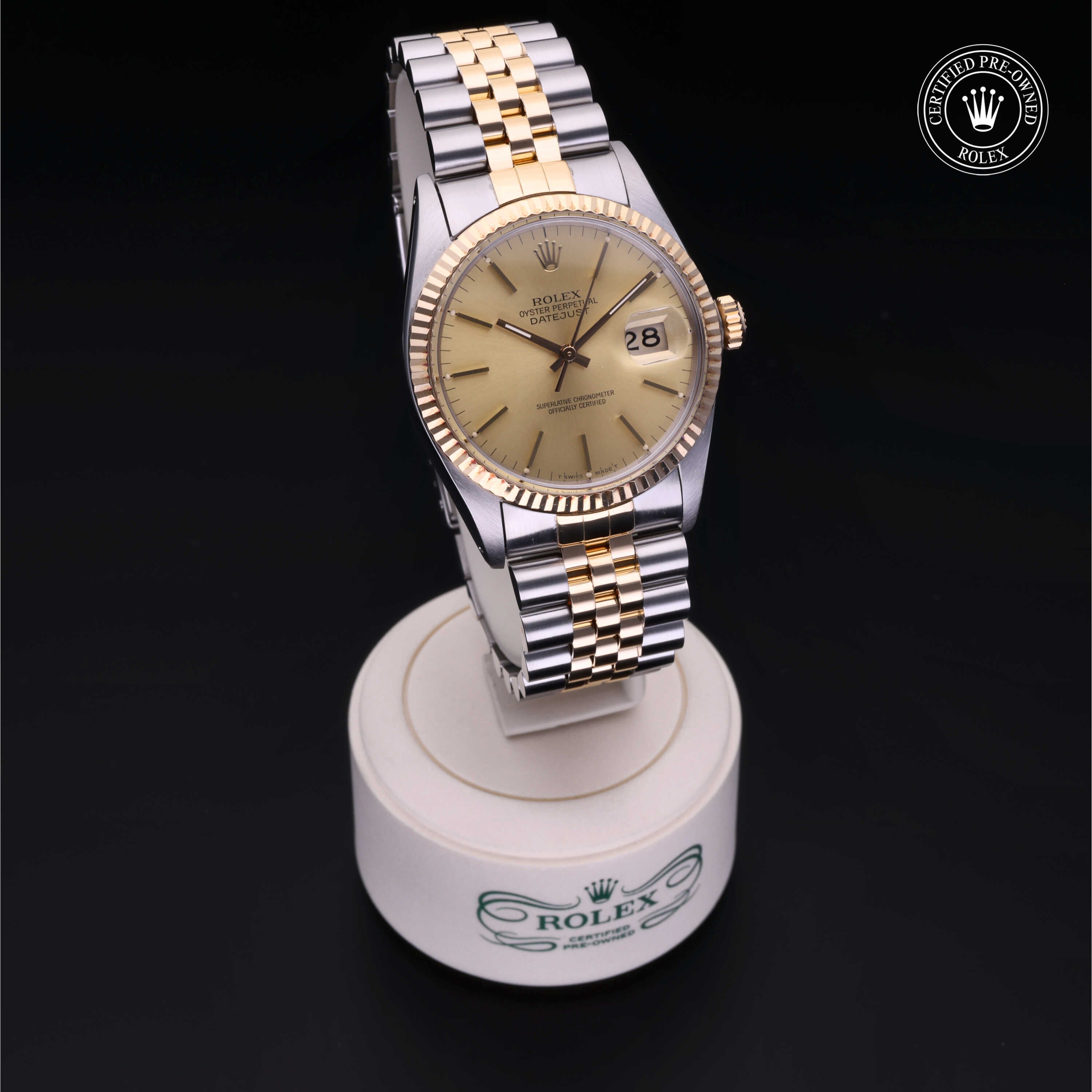 Rolex Certified Pre-Owned Watch Oyster Perpetual Datejust 36