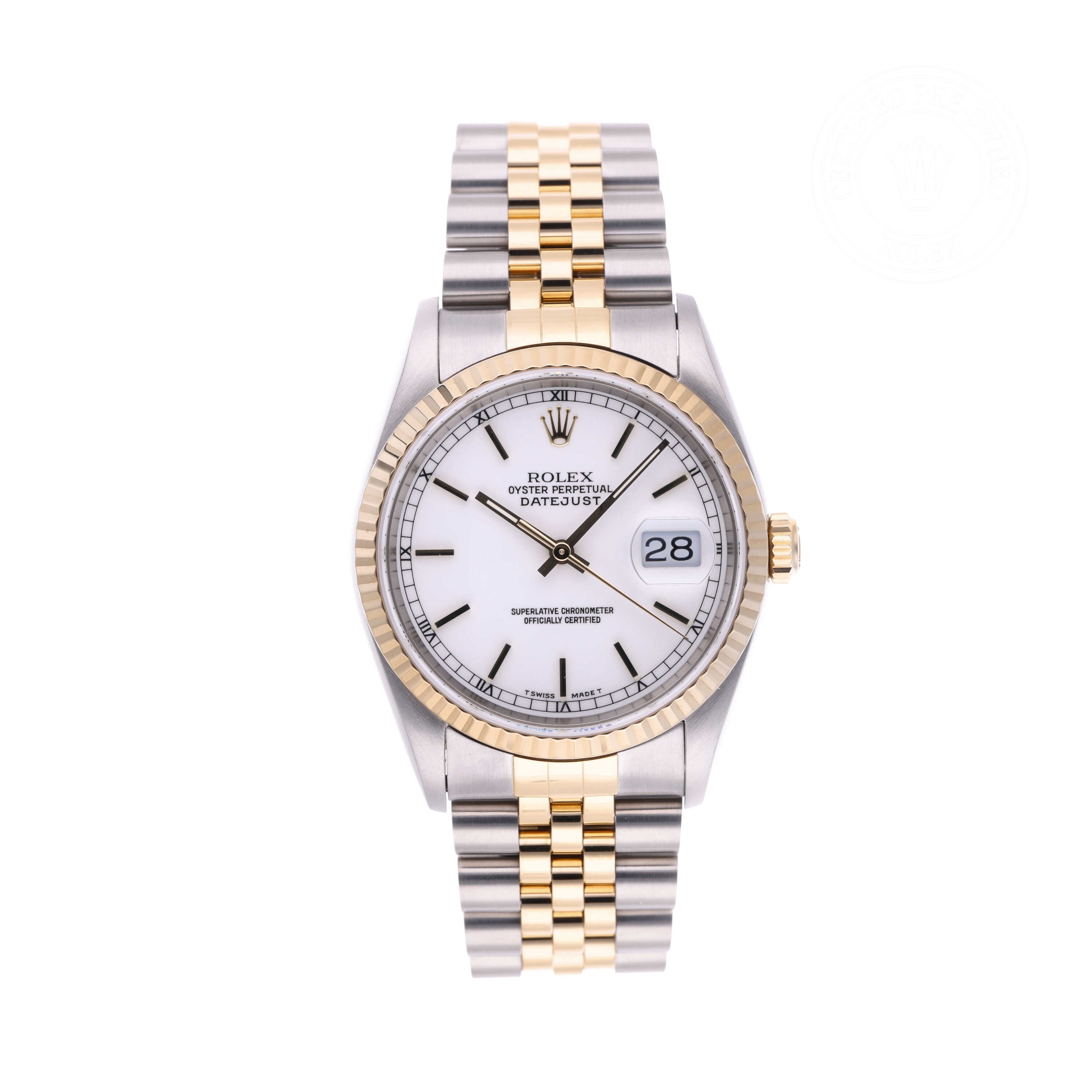 Rolex Certified Pre-Owned Watch Oyster Perpetual Datejust 36