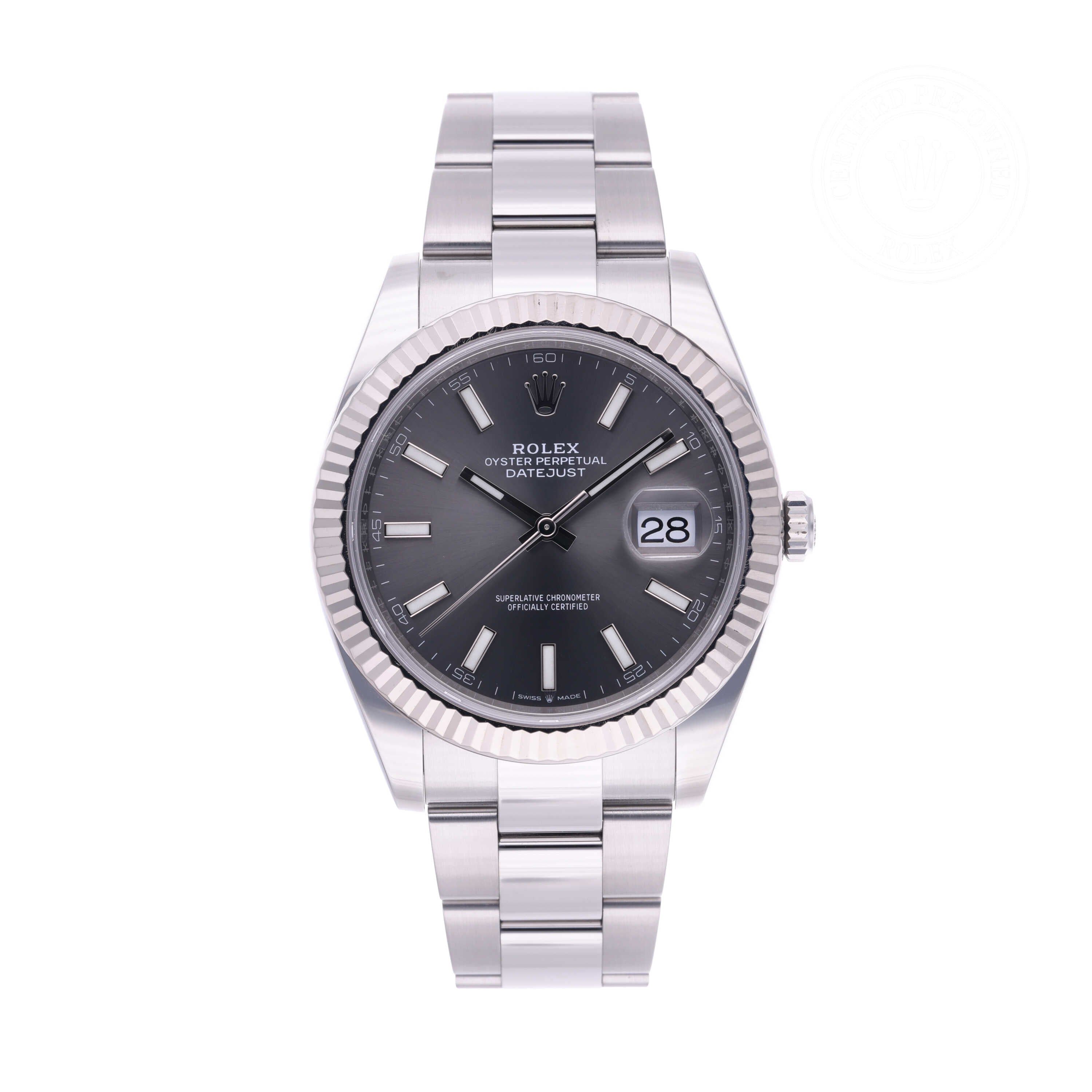 Rolex Certified Pre-Owned Watch Oyster Perpetual Datejust 41