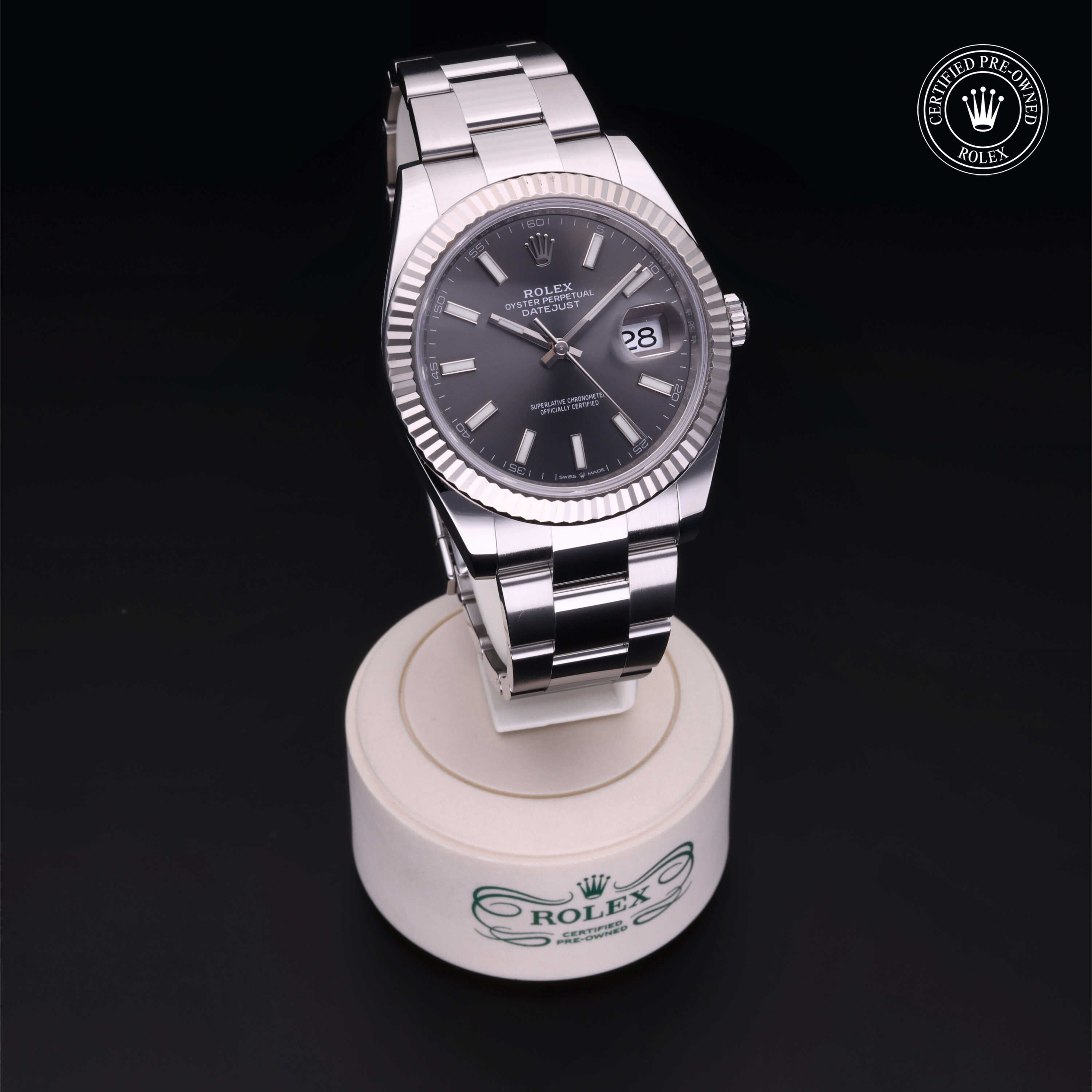 Rolex Certified Pre-Owned Watch Oyster Perpetual Datejust 41