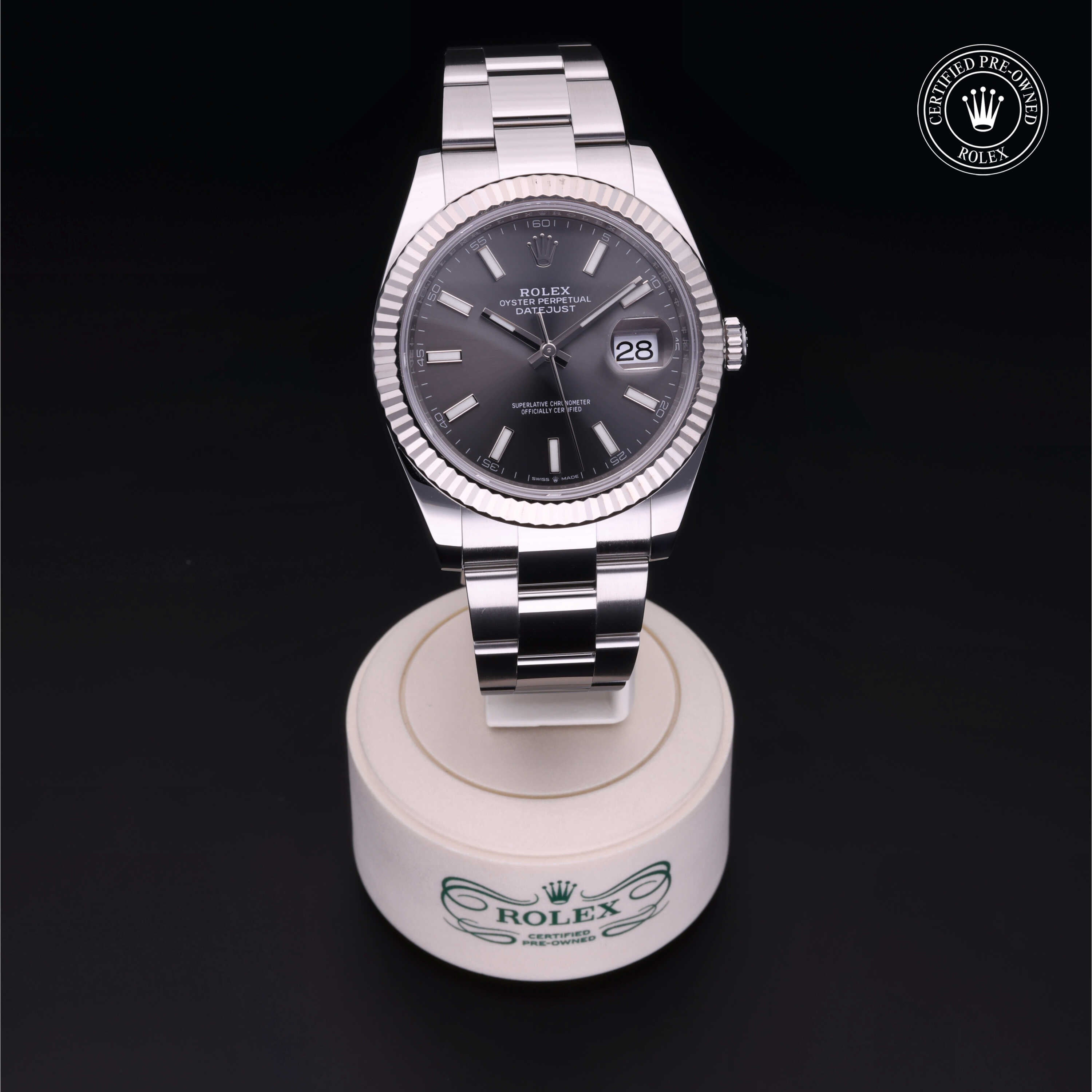 Rolex Certified Pre-Owned Watch Oyster Perpetual Datejust 41