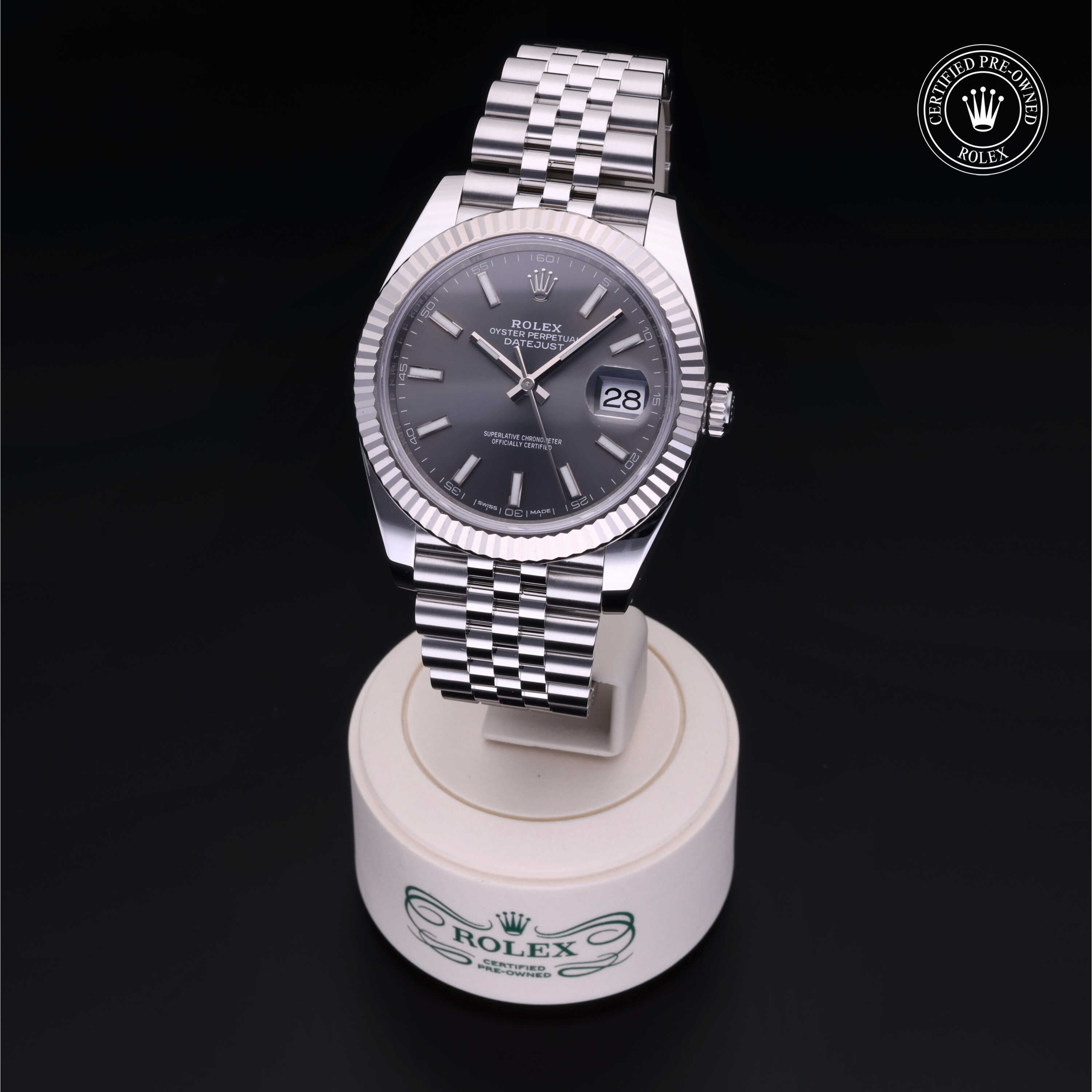 Rolex Certified Pre-Owned Watch Oyster Perpetual Datejust 41