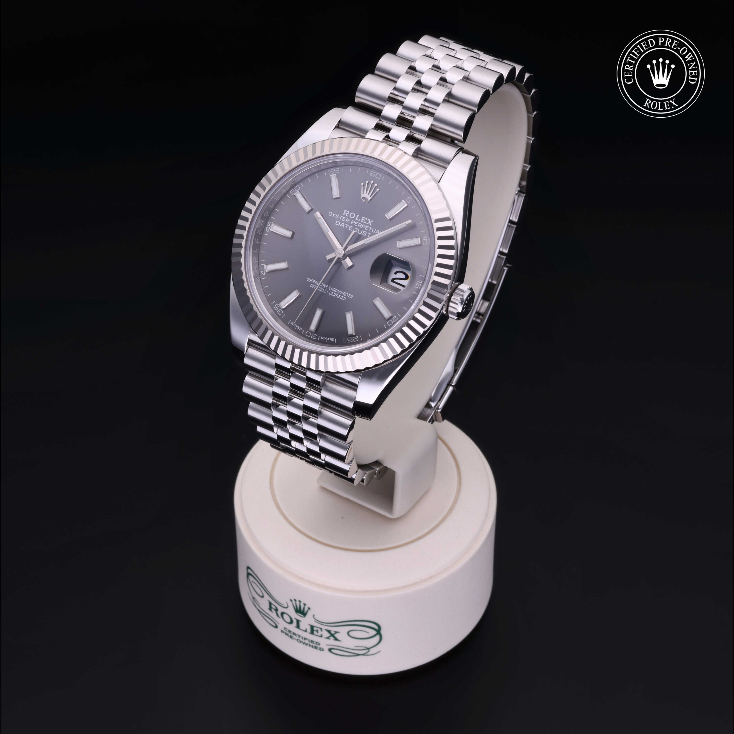 Rolex Certified Pre-Owned Watch Oyster Perpetual Datejust 41