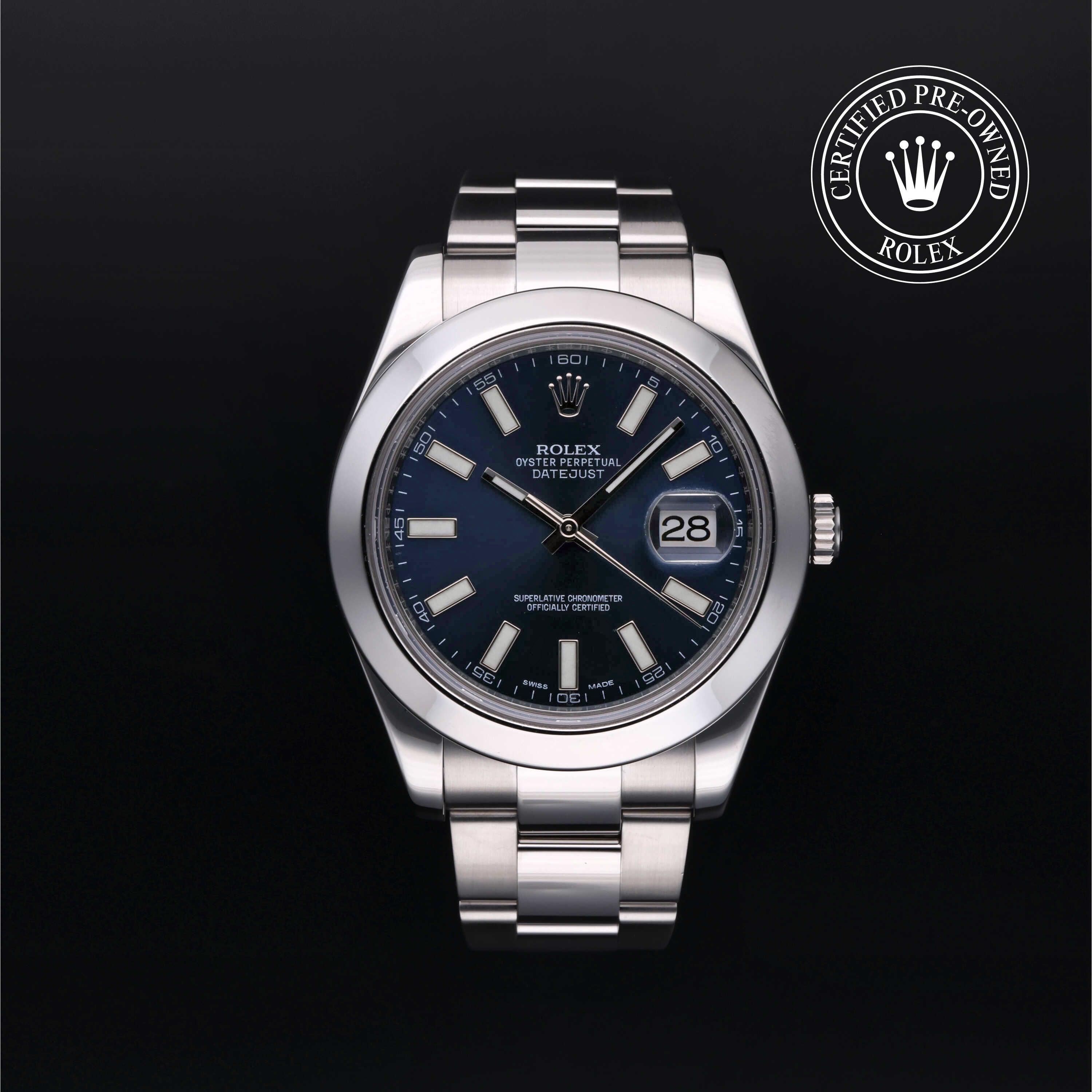 Rolex Certified Pre-Owned Watch Oyster Perpetual Datejust II