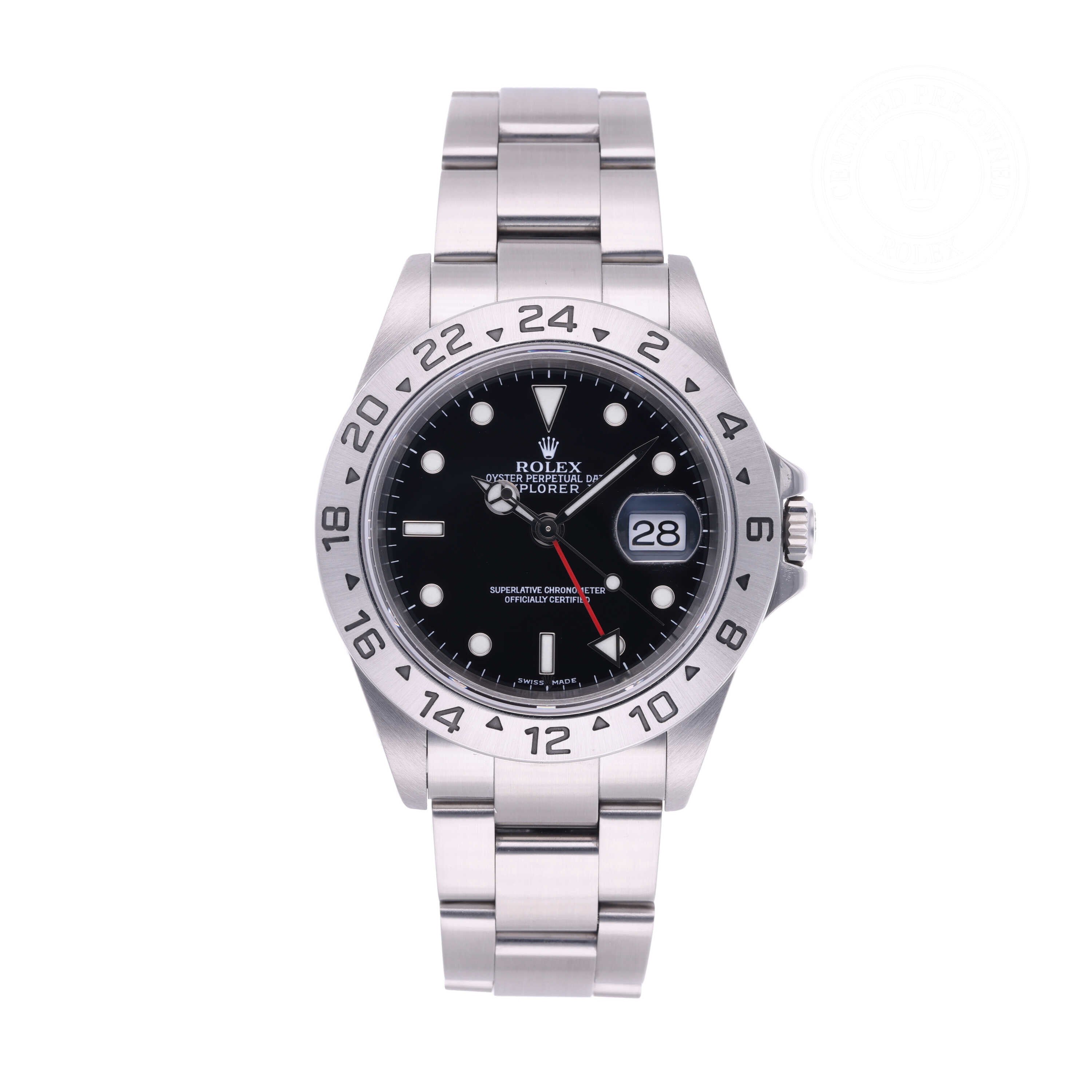 Rolex Certified Pre-Owned Watch Oyster Perpetual Explorer II