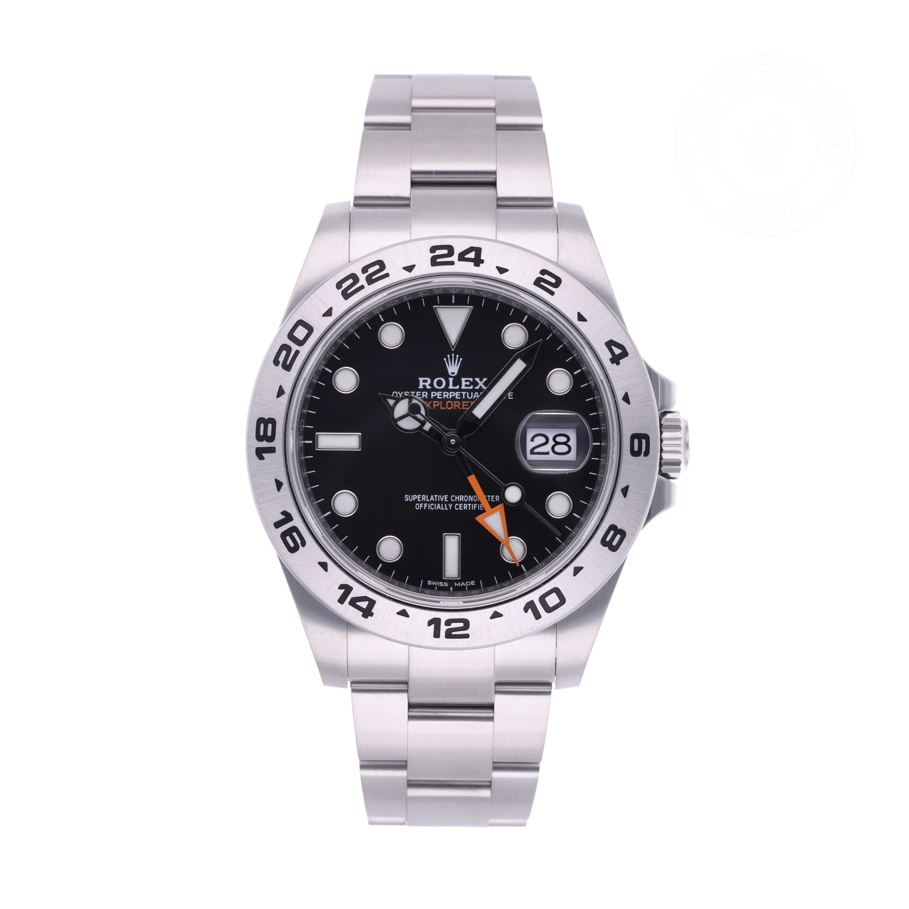 Rolex Certified Pre-Owned Watch Oyster Perpetual Explorer II