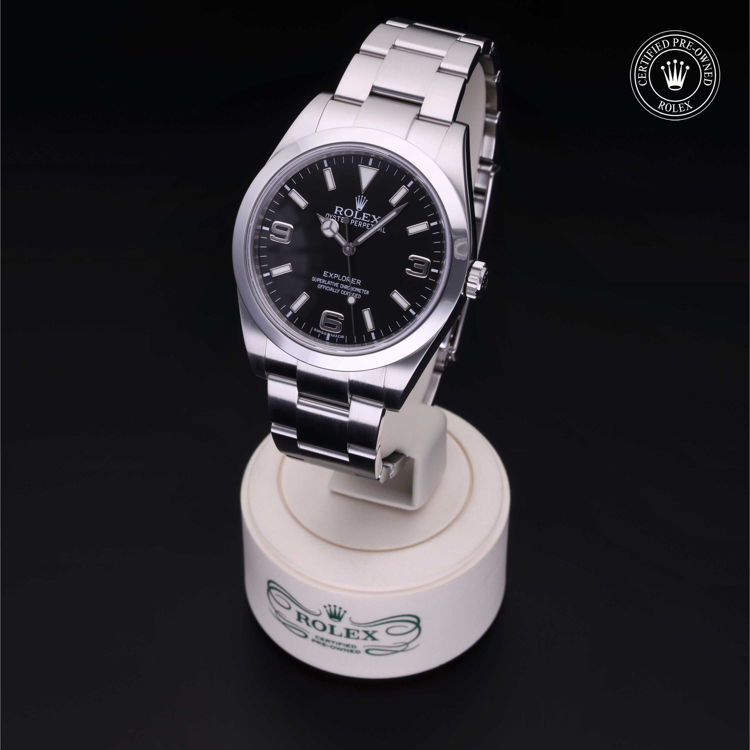 Rolex Certified Pre-Owned Watch Oyster Perpetual Explorer