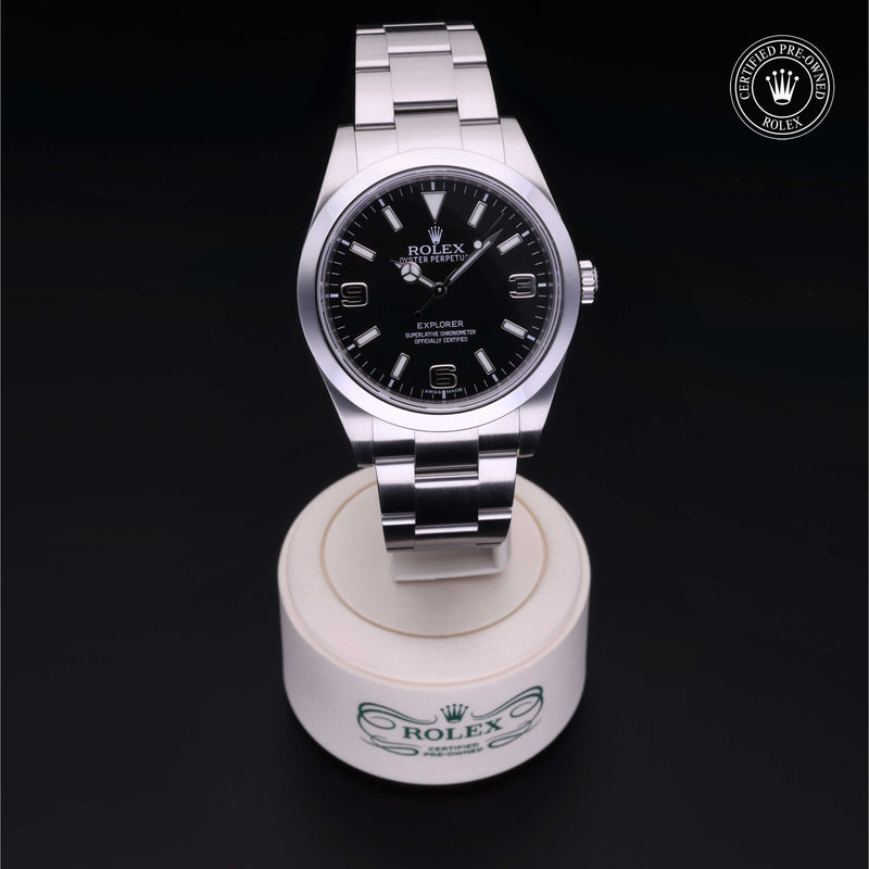 Rolex Certified Pre-Owned Watch Oyster Perpetual Explorer