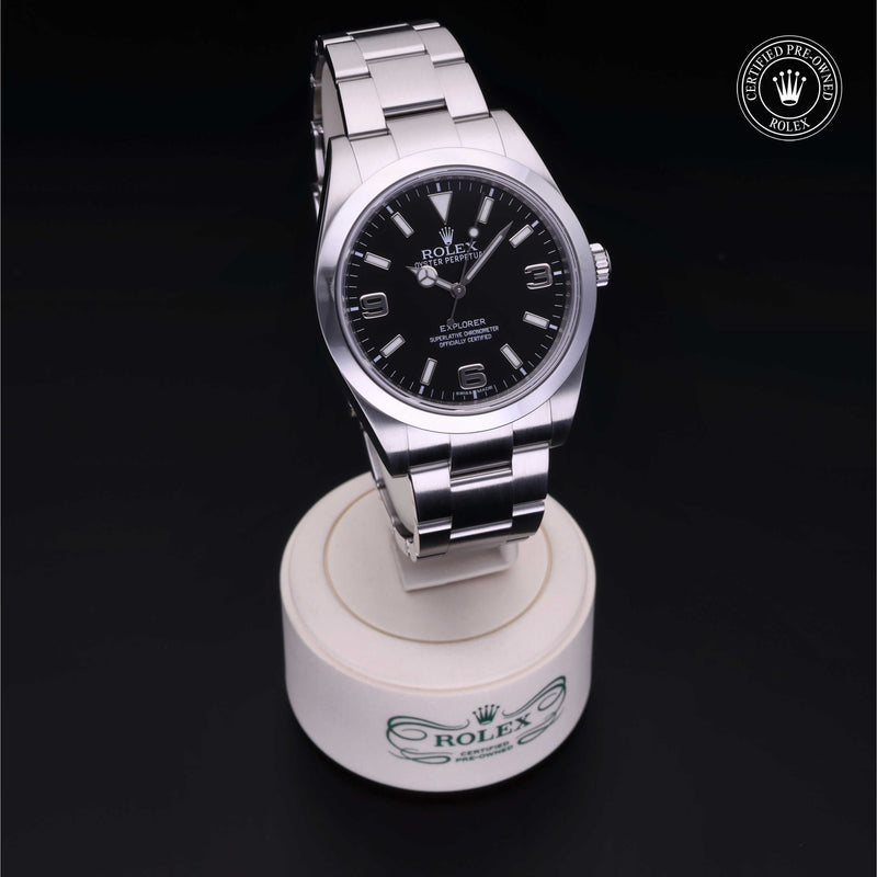 Rolex Certified Pre-Owned Watch Oyster Perpetual Explorer