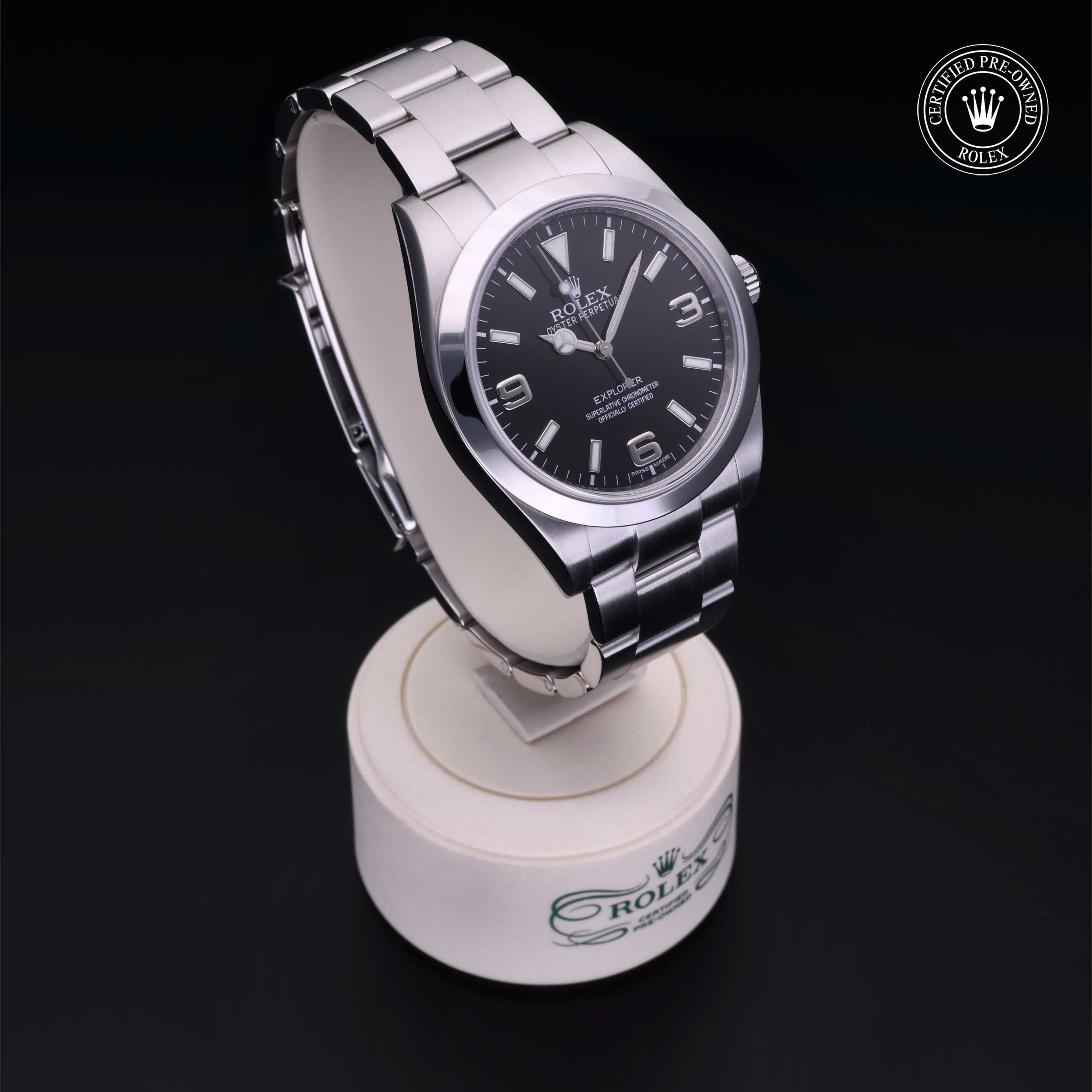 Rolex Certified Pre-Owned Watch Oyster Perpetual Explorer