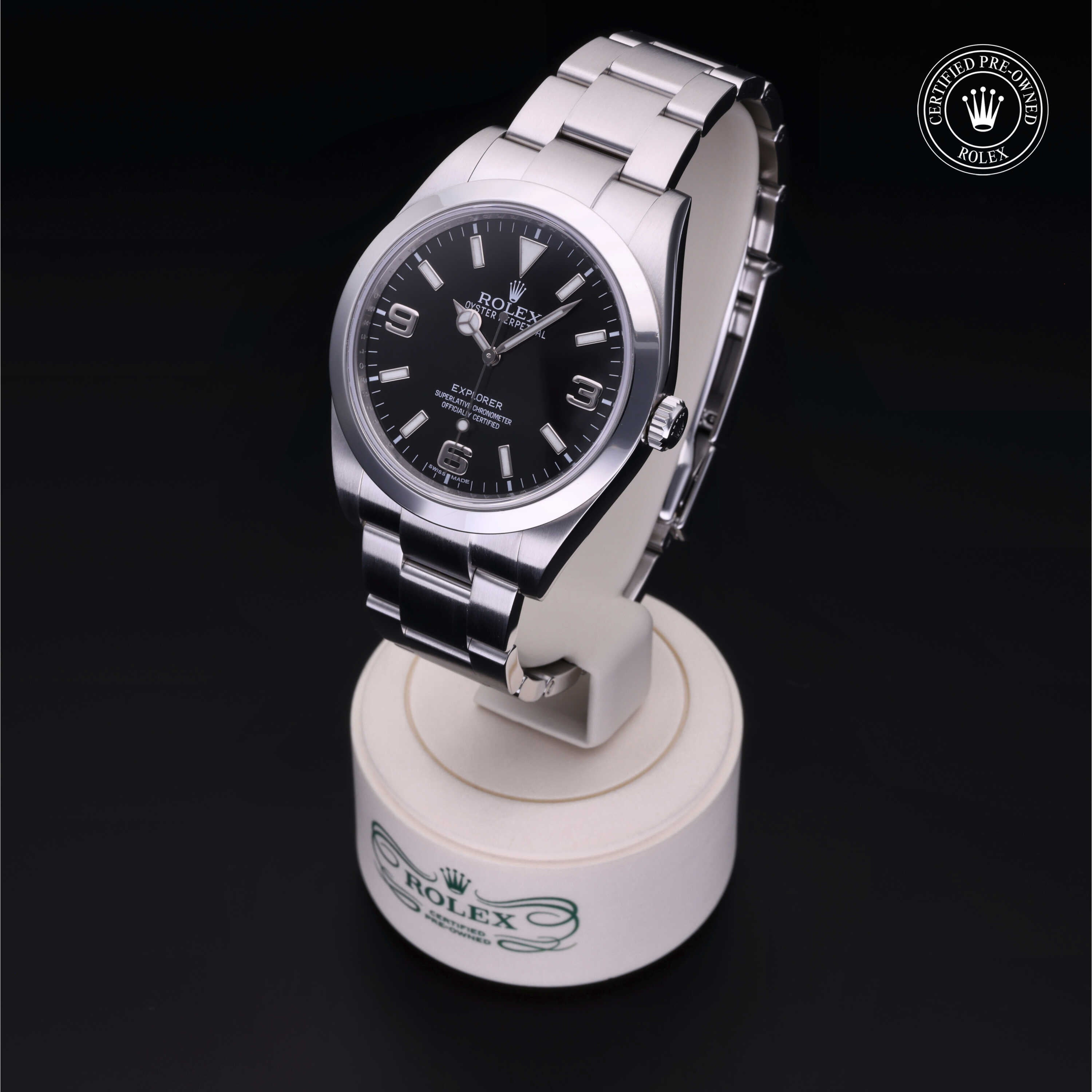 Rolex Certified Pre-Owned Watch Oyster Perpetual Explorer