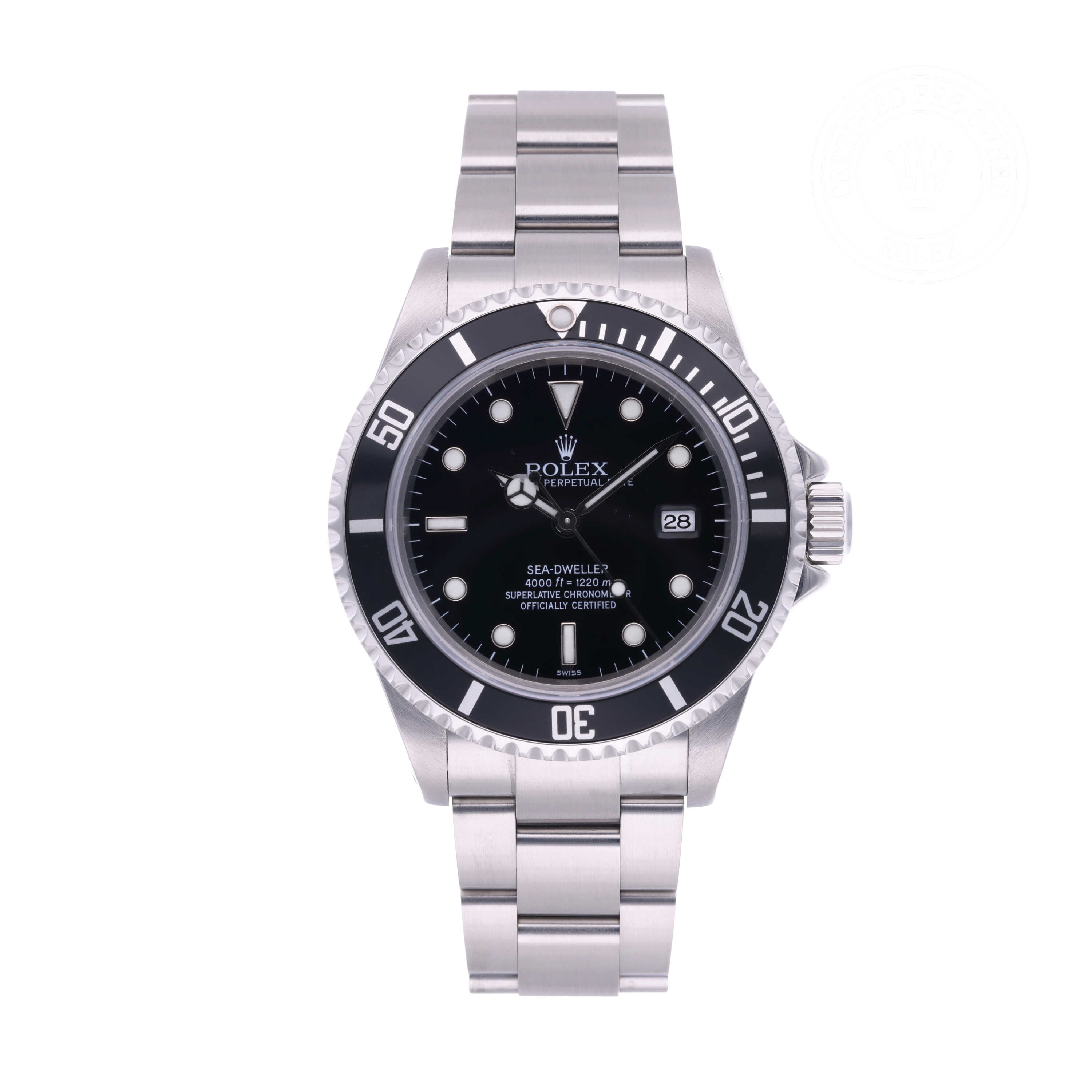 Rolex Certified Pre-Owned Watch Oyster Perpetual Sea-Dweller M16600-0003