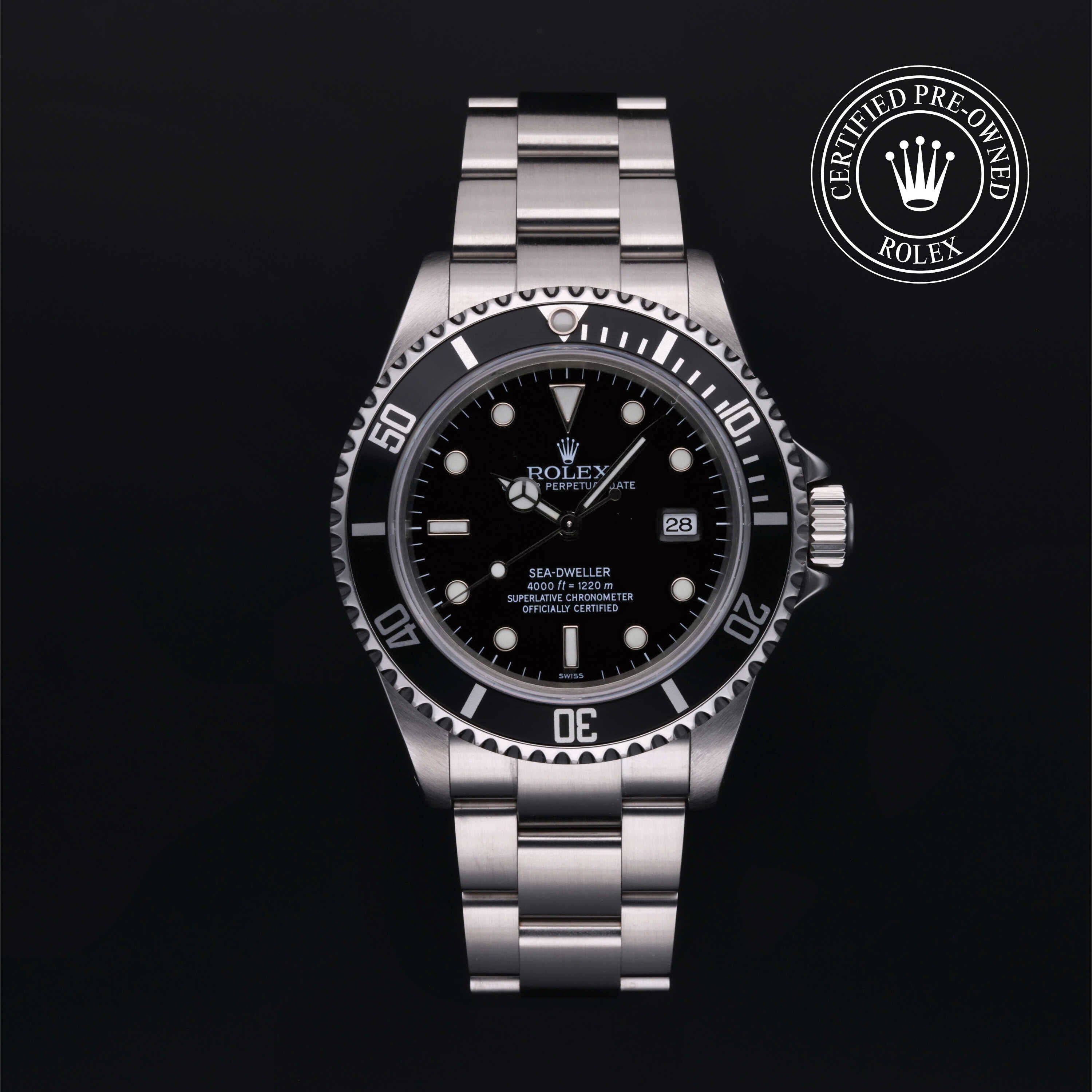 Rolex Certified Pre-Owned Watch Oyster Perpetual Sea-Dweller M16600-0003