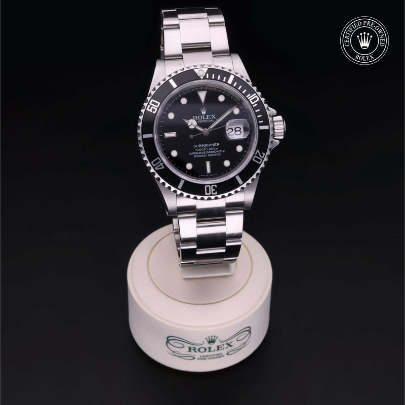 Rolex Certified Pre-Owned Watch Oyster Perpetual Submariner Date M16610-0007