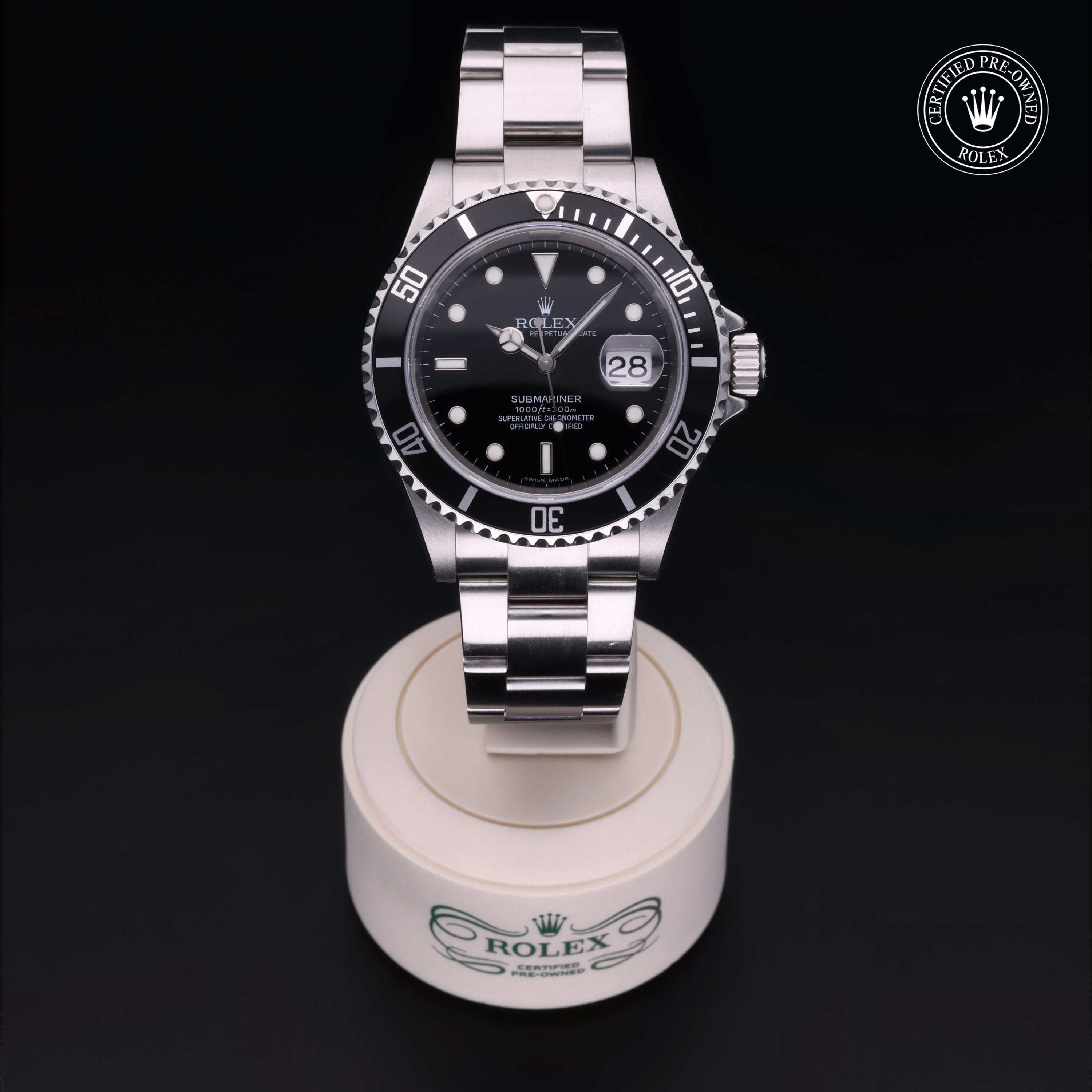 Rolex Certified Pre-Owned Watch Oyster Perpetual Submariner Date M16610-0007