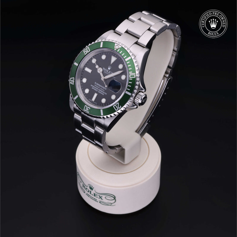 Rolex Certified Pre-Owned Watch Oyster Perpetual Submariner Date M16610LV-0002