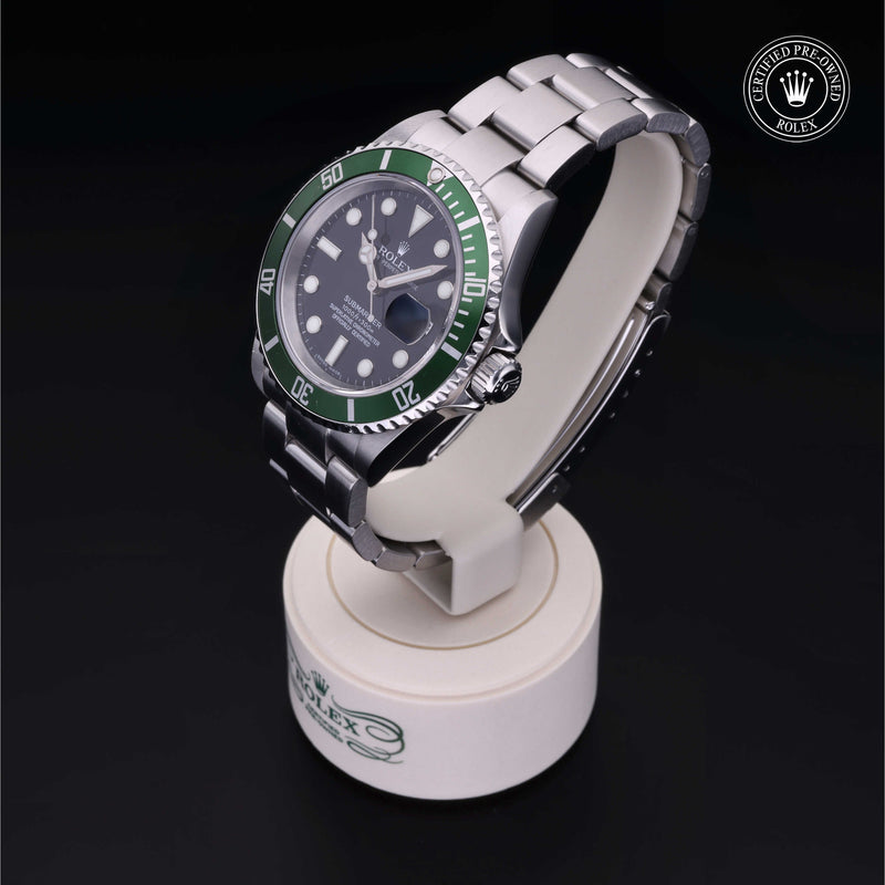 Rolex Certified Pre-Owned Watch Oyster Perpetual Submariner Date M16610LV-0002