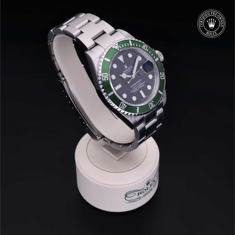 Rolex Certified Pre-Owned Watch Oyster Perpetual Submariner Date M16610LV-0002