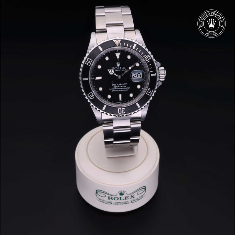 Rolex Certified Pre-Owned Watch Oyster Perpetual Submariner Date