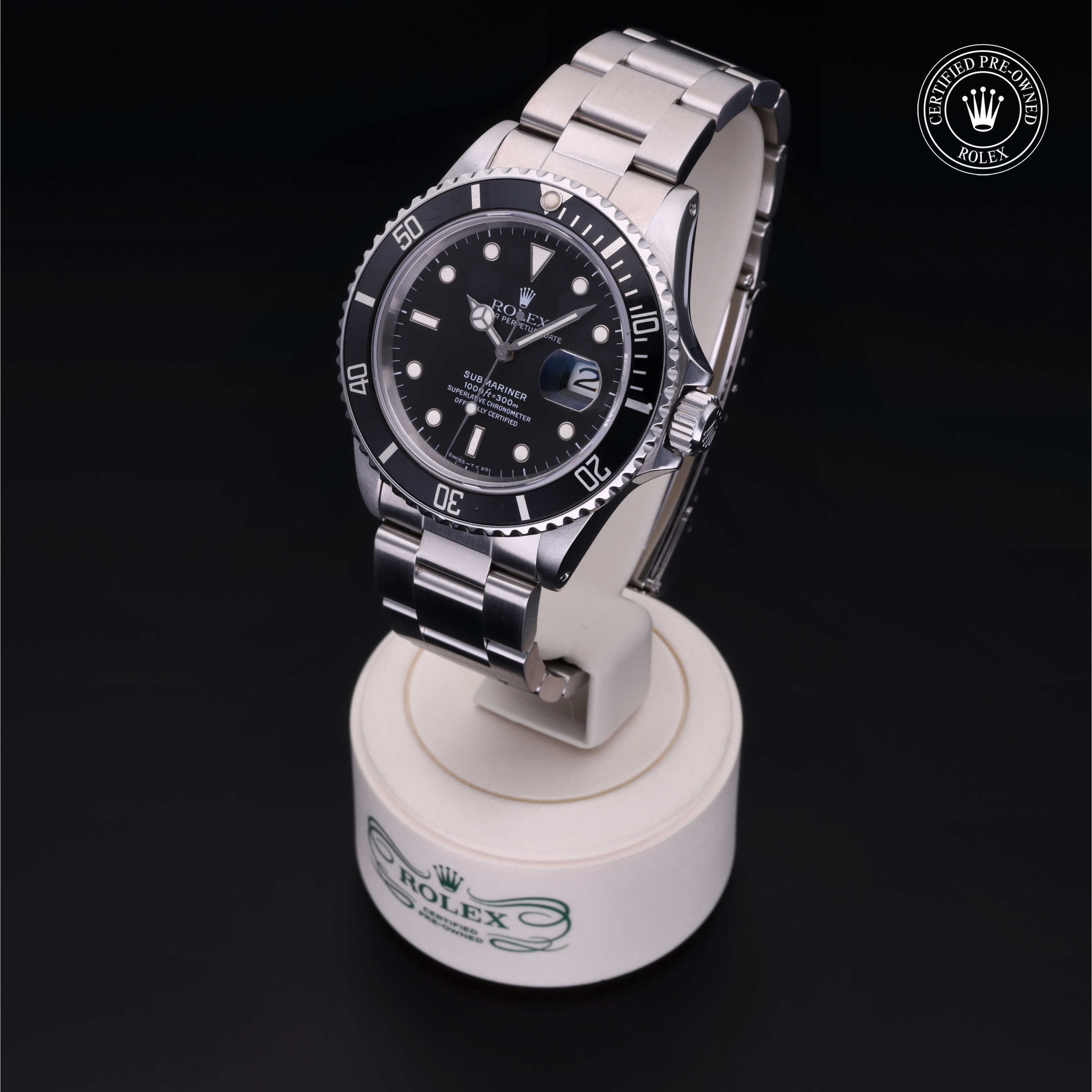 Rolex Certified Pre-Owned Watch Oyster Perpetual Submariner Date