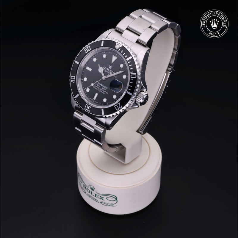 Rolex Certified Pre-Owned Watch Oyster Perpetual Submariner Date