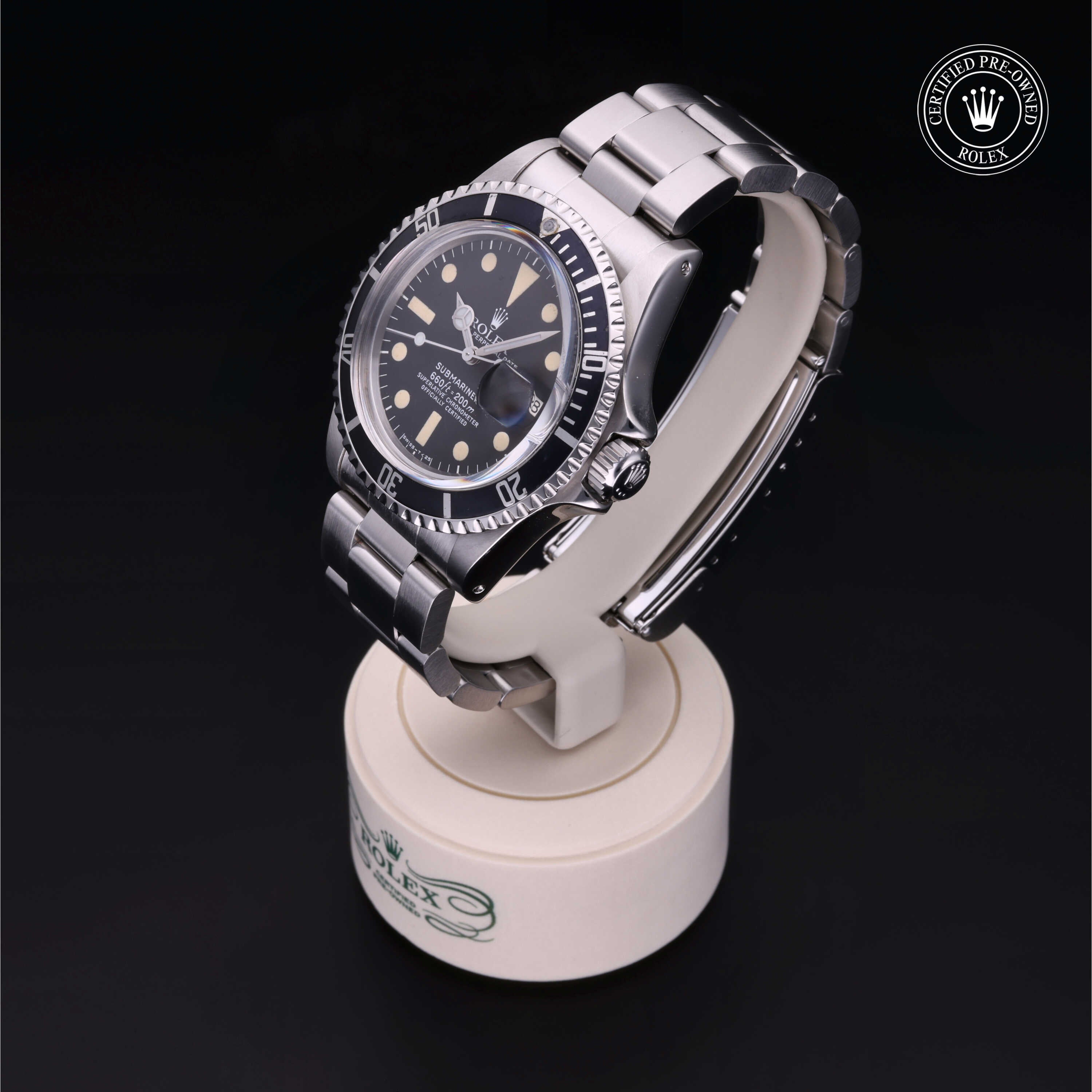 Rolex Certified Pre-Owned Watch Oyster Submariner Date