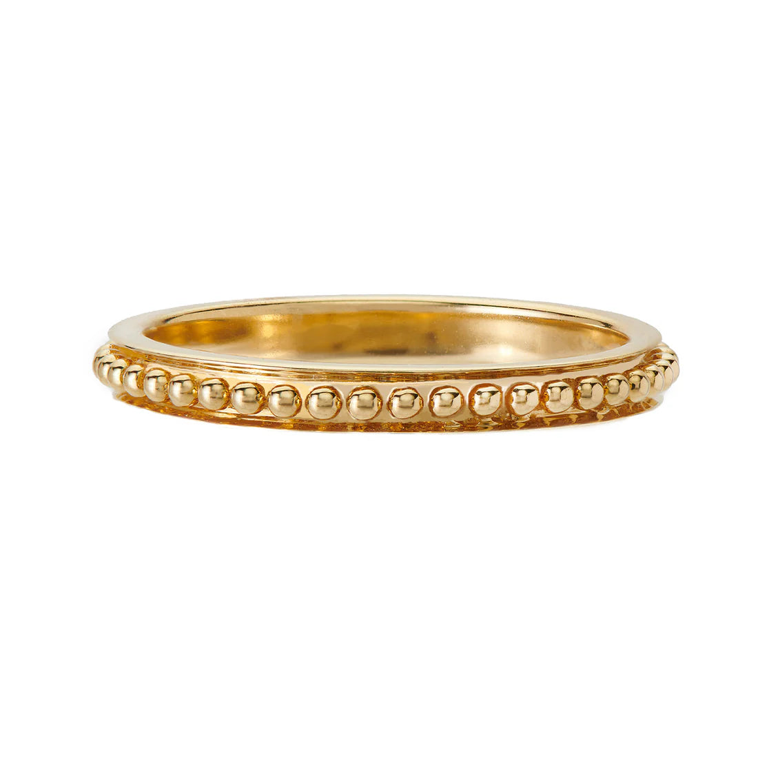 Sethi Couture Wedding Band Sethi Couture 18k Yellow Gold Bead Band - Size 6.5