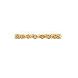 Sethi Couture Wedding Band Sethi Couture 18K Yellow Gold Isabella White Diamond Band