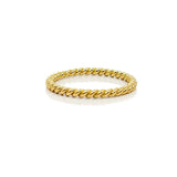 Sethi Couture Wedding Band Sethi Couture 18K Yellow Gold Rope Band