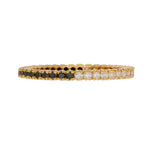 Sethi Couture Wedding Band Sethi Couture 18K Yellow Gold Yin-Yang Prong Band