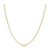 Sincerely, Springer's Necklaces and Pendants Sincerely Springer's 14k Two-Toned Gold Diamond Cut Ice Chain 18"