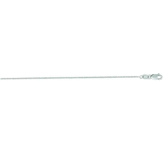 Sincerely, Springer's Necklaces and Pendants Sincerely Springer's 14k White Gold 16" Cable Chain Necklace