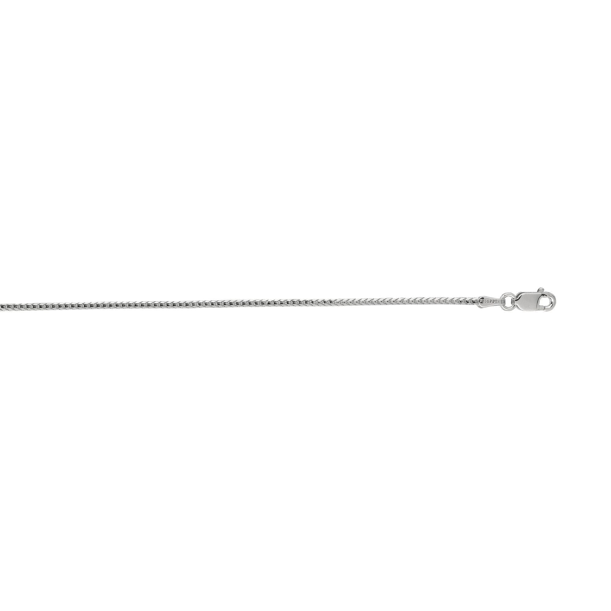 Sincerely, Springer's Necklaces and Pendants Sincerely Springer's 14k White Gold 18" Franco Chain Necklace