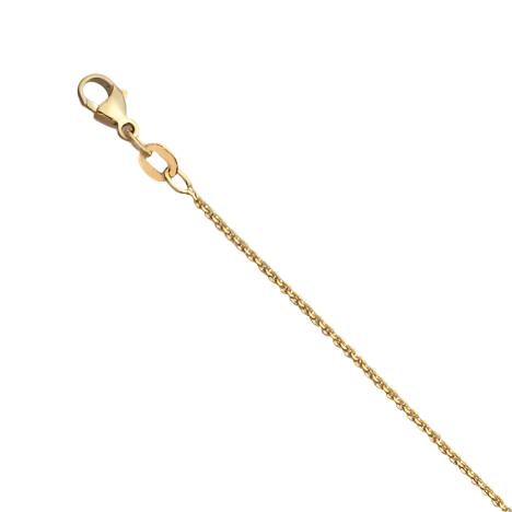 Sincerely, Springer's Necklaces and Pendants Sincerely Springer's 14k Yellow Gold 1.00mm Cable Chain Necklace