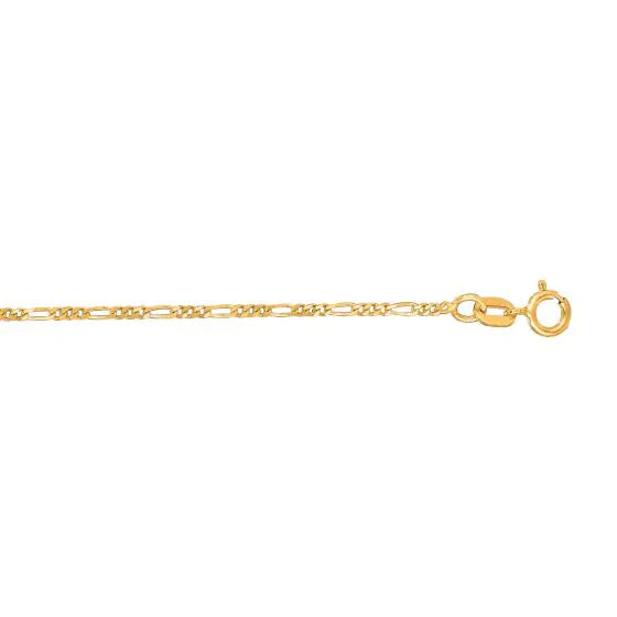 Sincerely, Springer's Necklaces and Pendants Sincerely Springer's 14k Yellow Gold 18" Figaro Chain Necklace