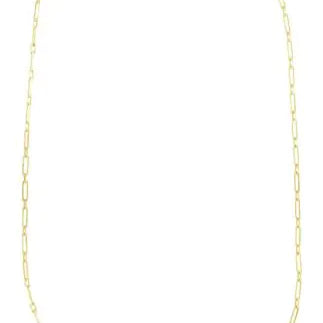 Sincerely, Springer's Necklaces and Pendants Sincerely Springer's 14k Yellow Gold 18" Paperclip Chain Necklace