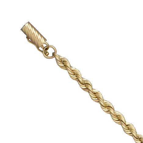 Sincerely, Springer's Necklaces and Pendants Sincerely Springer's 14k Yellow Gold 4.0mm Rope Chain Necklace